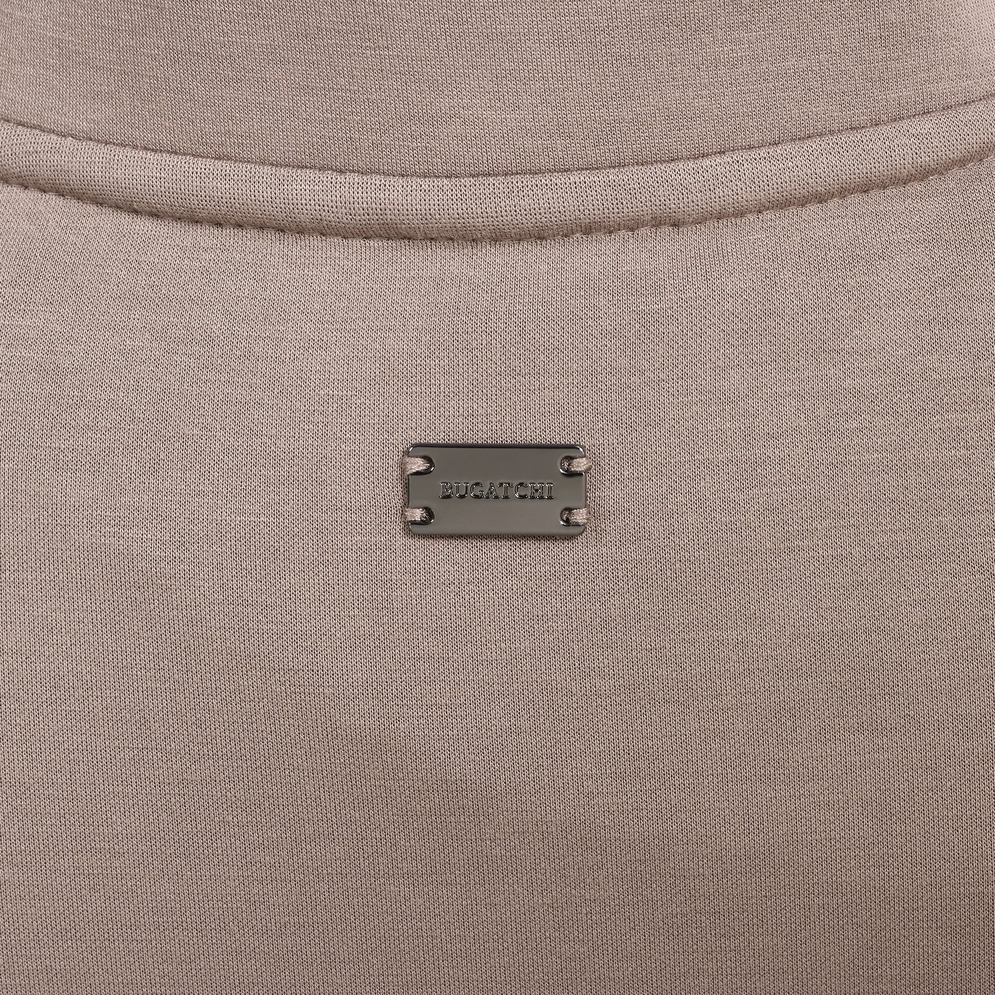 Soft Touch Geometric Jacquard Quarter-Zip Pullover