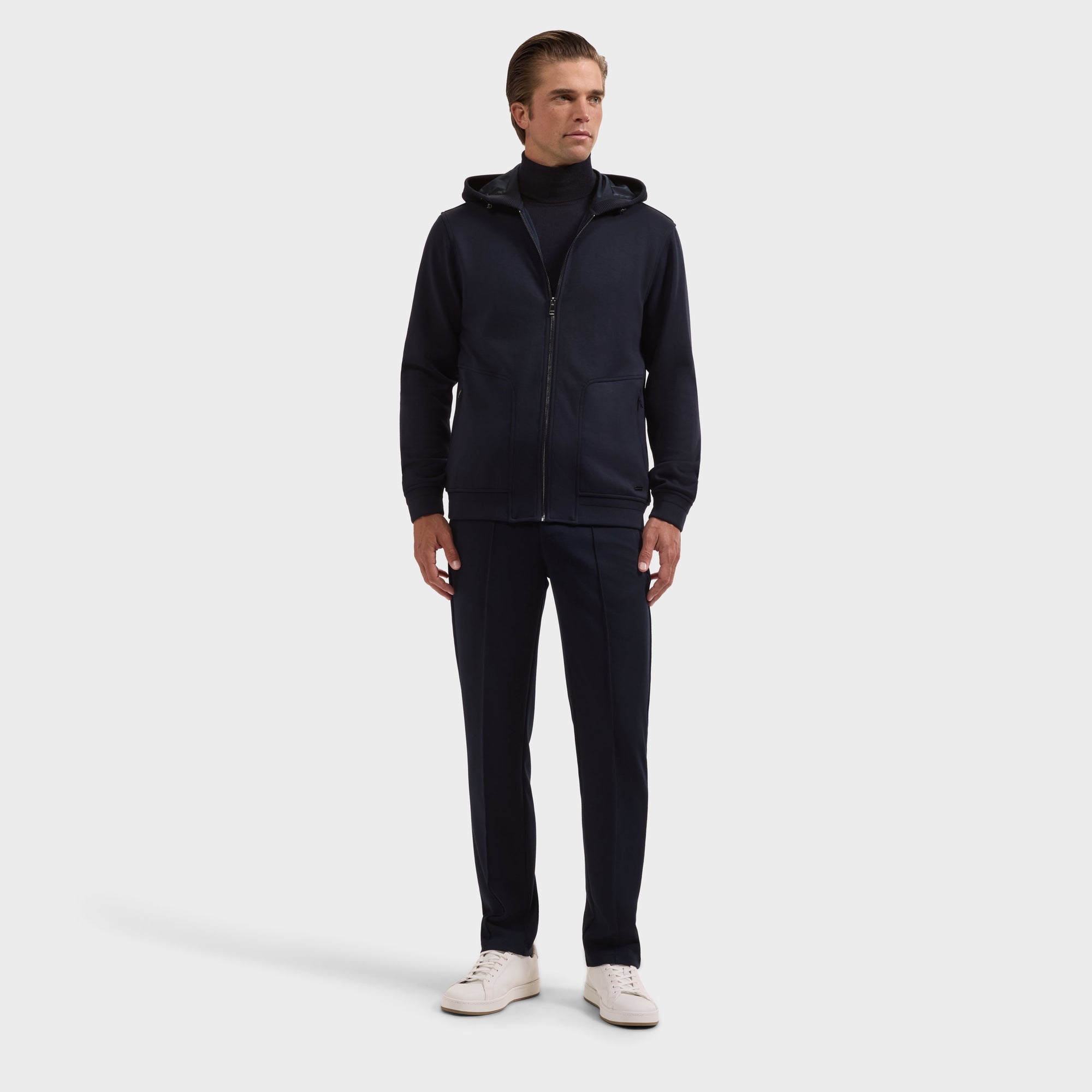 Soft Touch Zip Hoodie