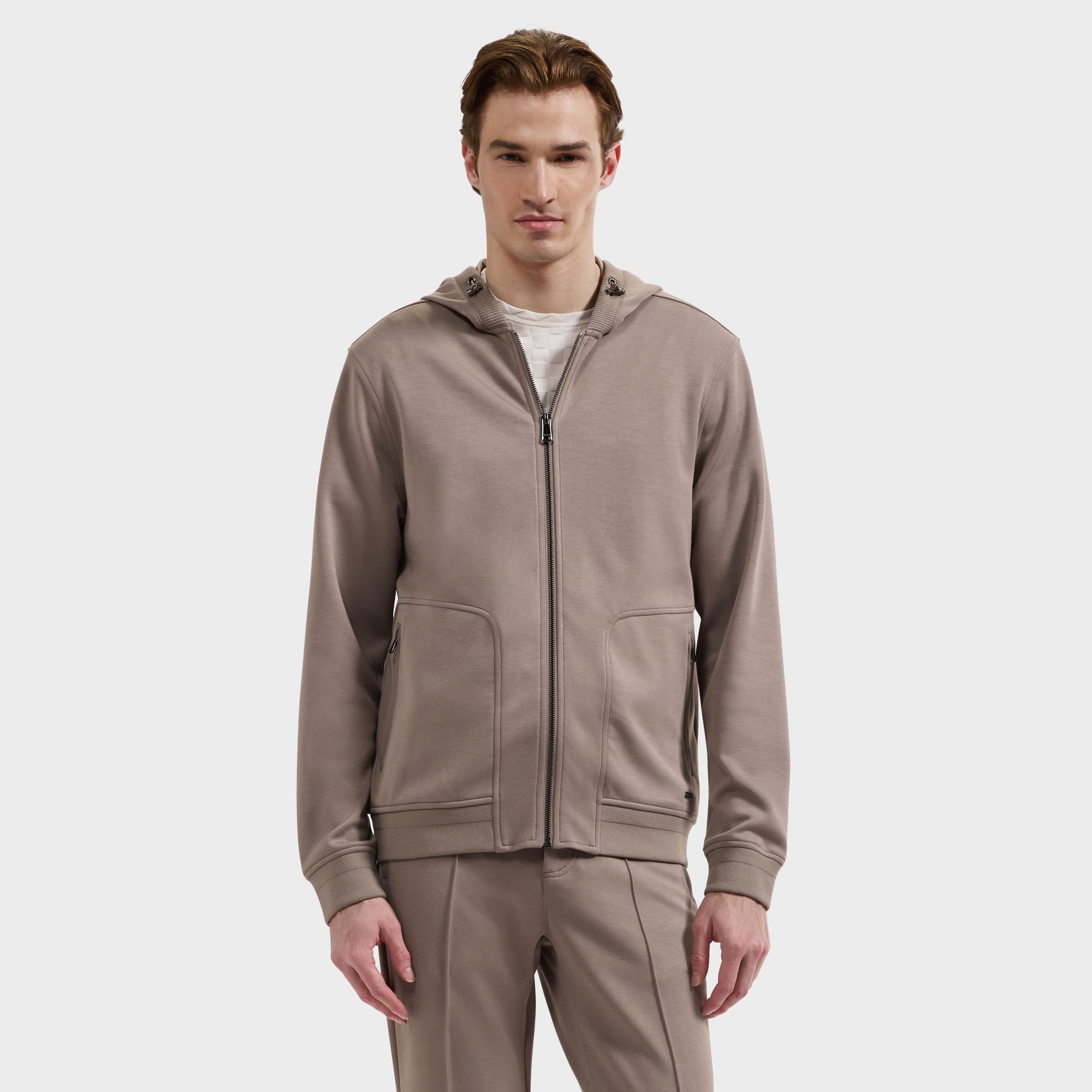 Soft Touch Zip Hoodie