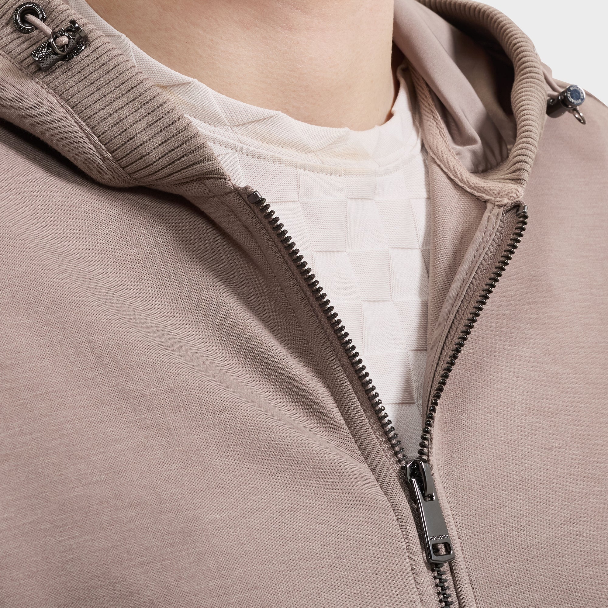 Soft Touch Zip Hoodie