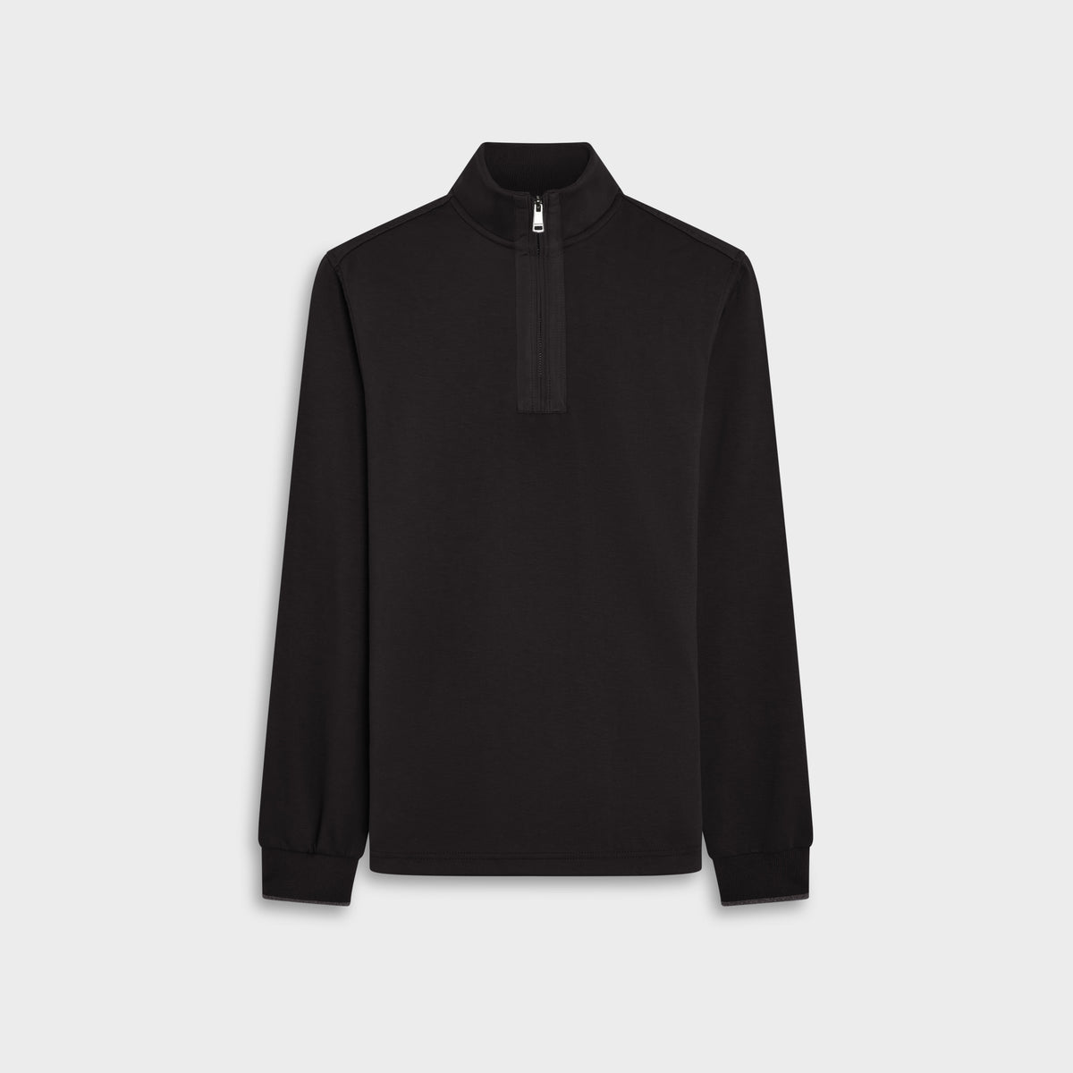 Soft Touch Solid Quarter-Zip Pullover