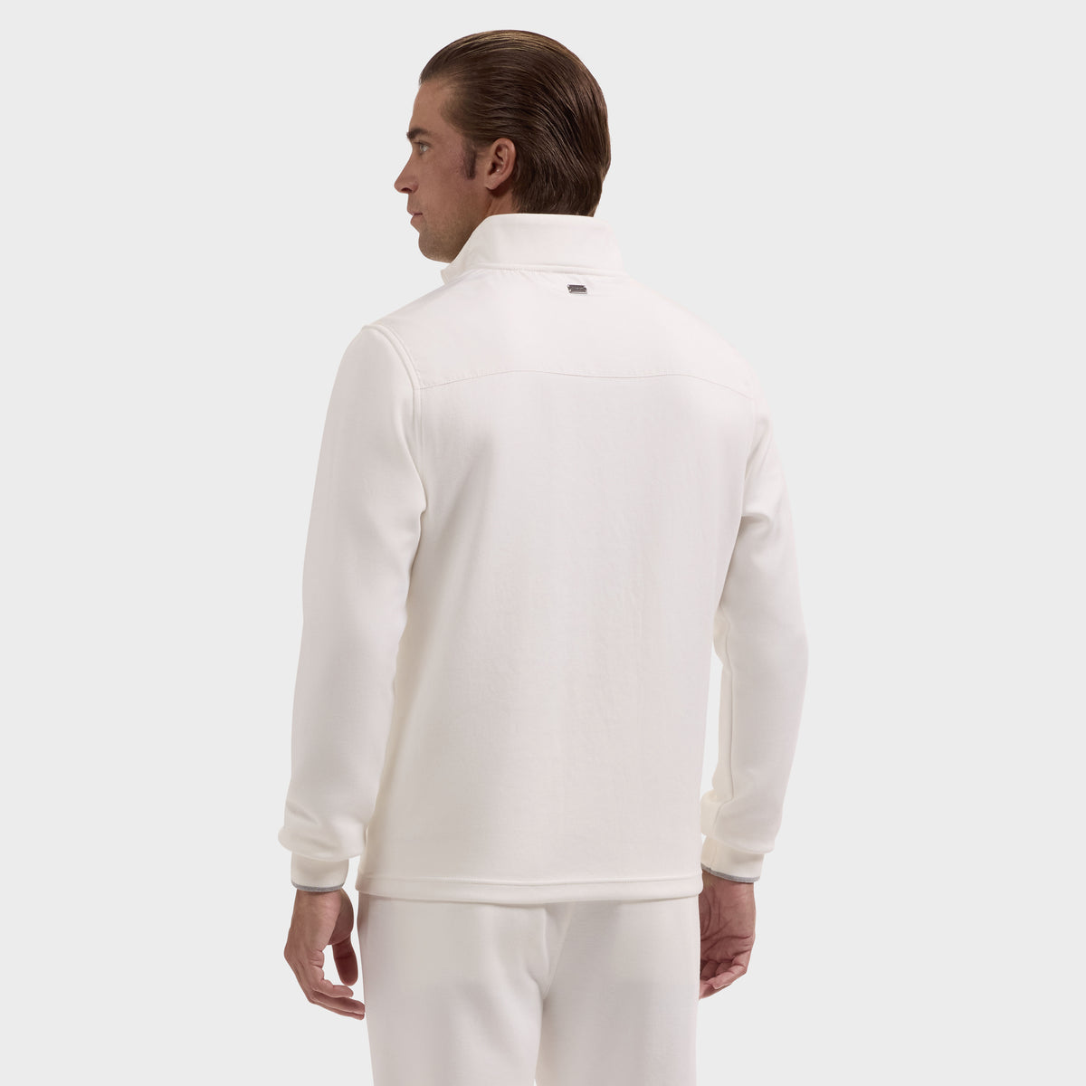 Soft Touch Solid Quarter-Zip Pullover