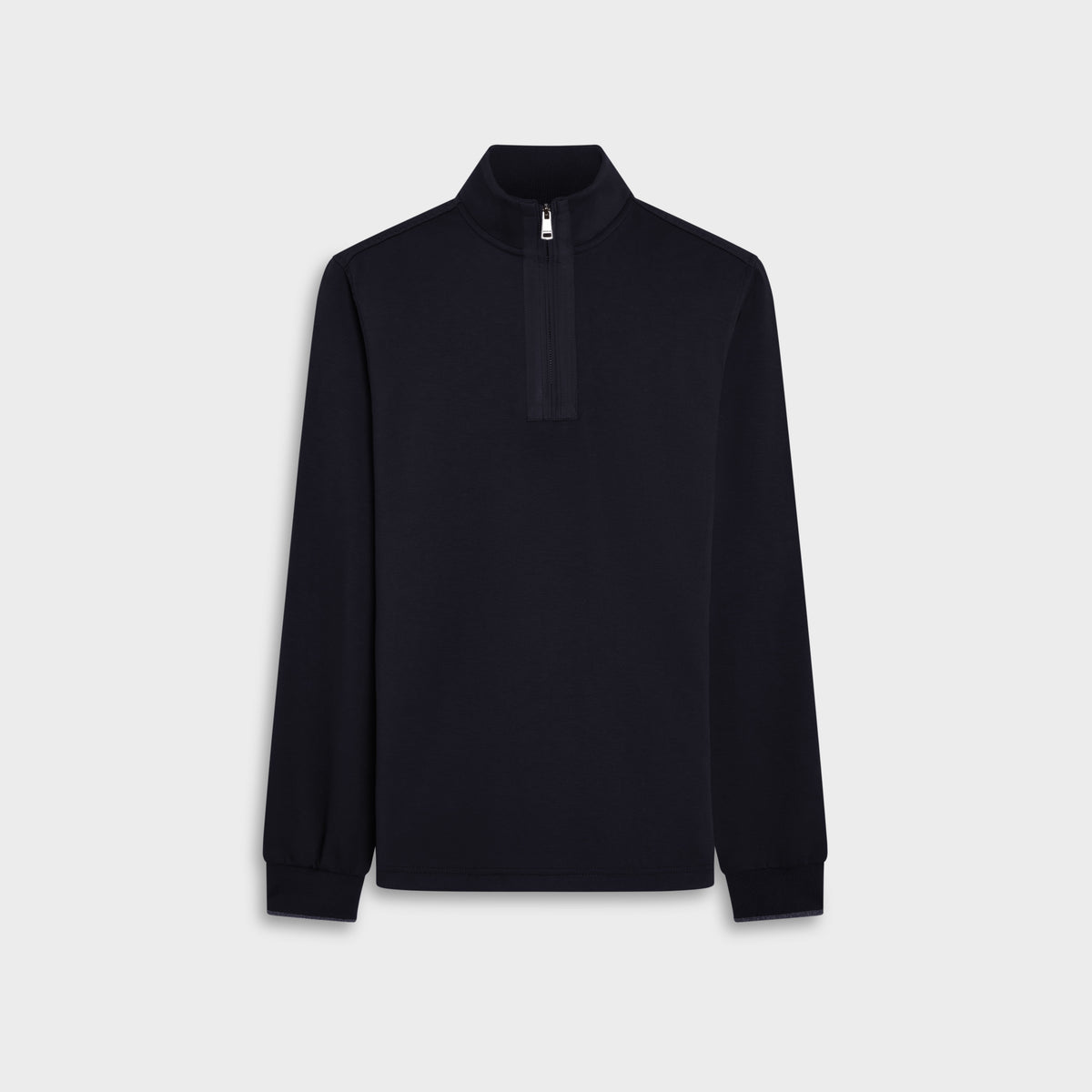 Soft Touch Solid Quarter-Zip Pullover