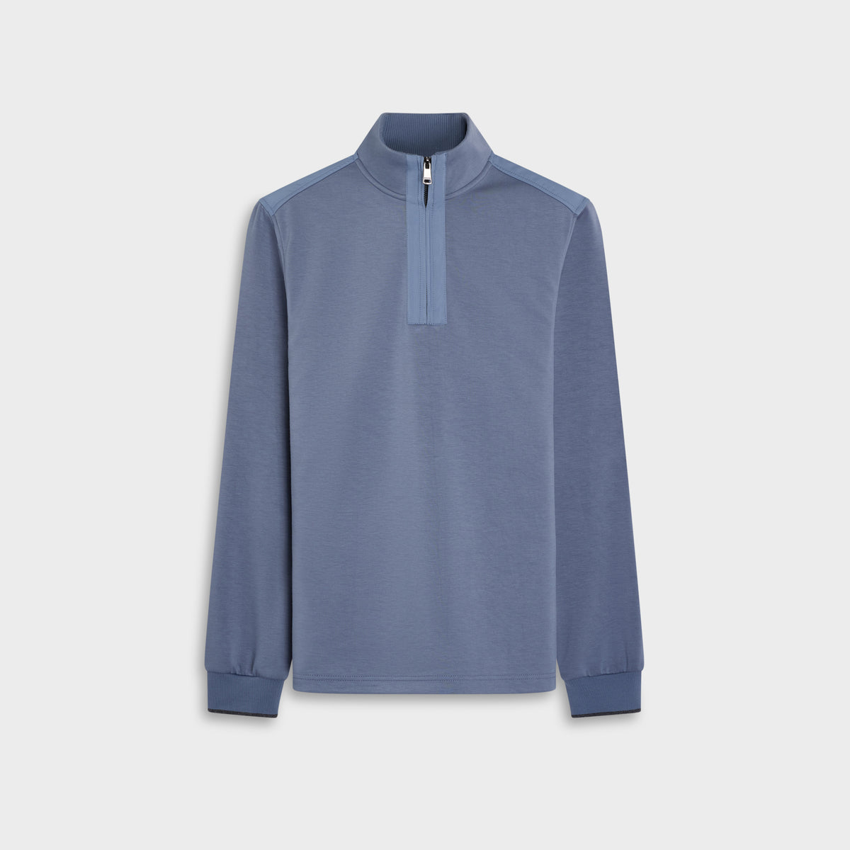 Soft Touch Solid Quarter-Zip Pullover