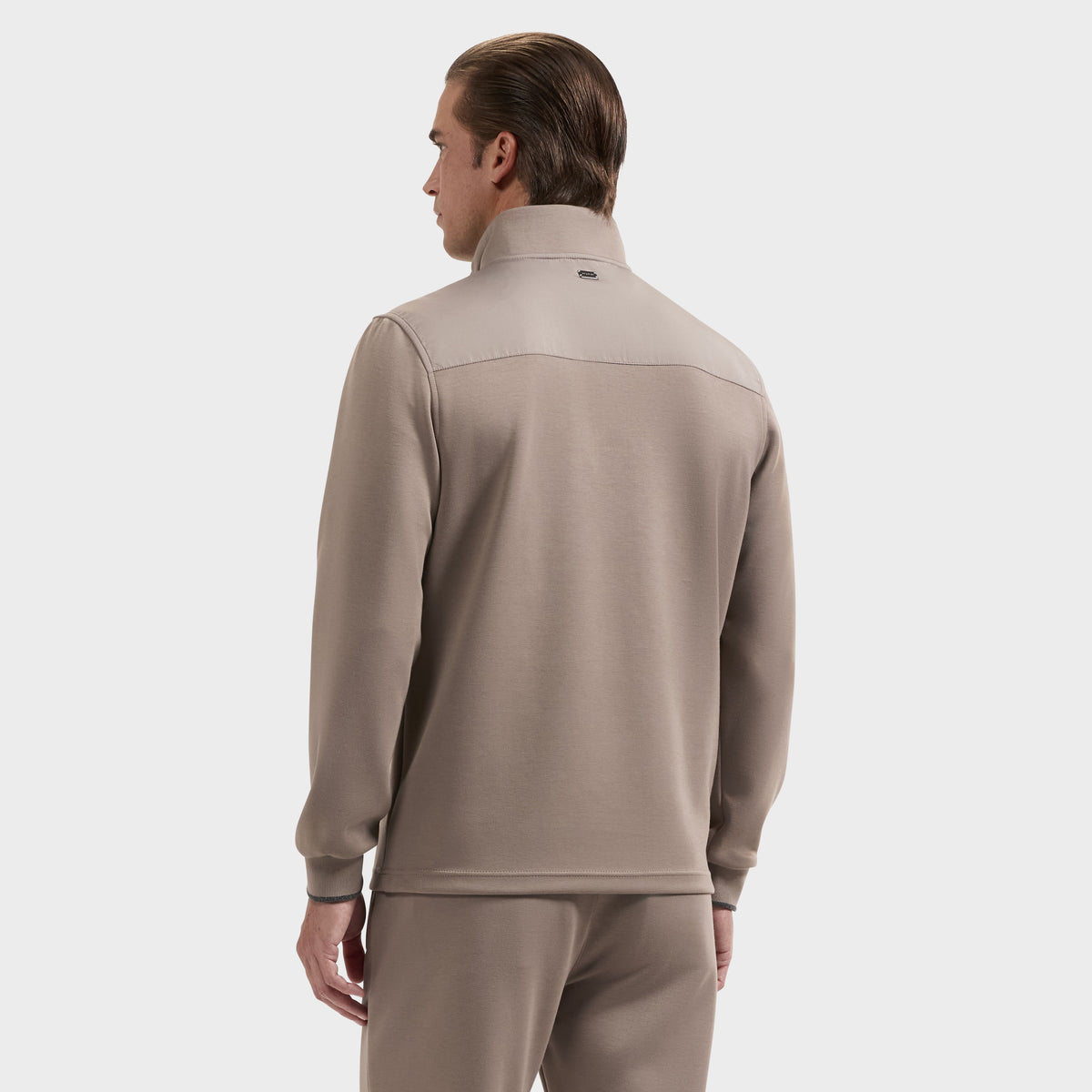 Soft Touch Solid Quarter-Zip Pullover