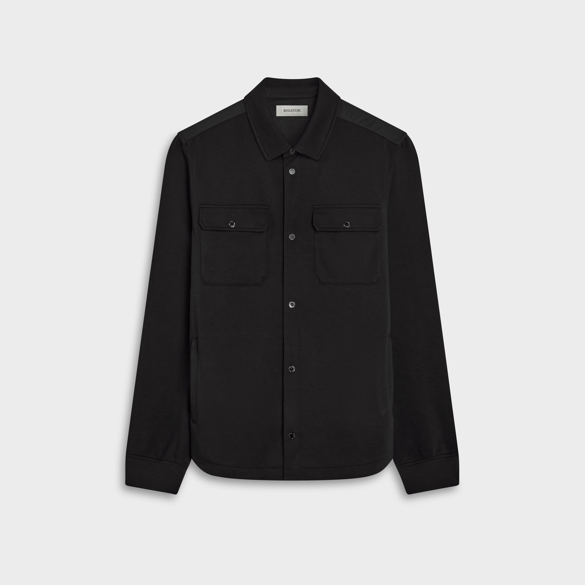 Soft Touch Knit Shirt Jacket