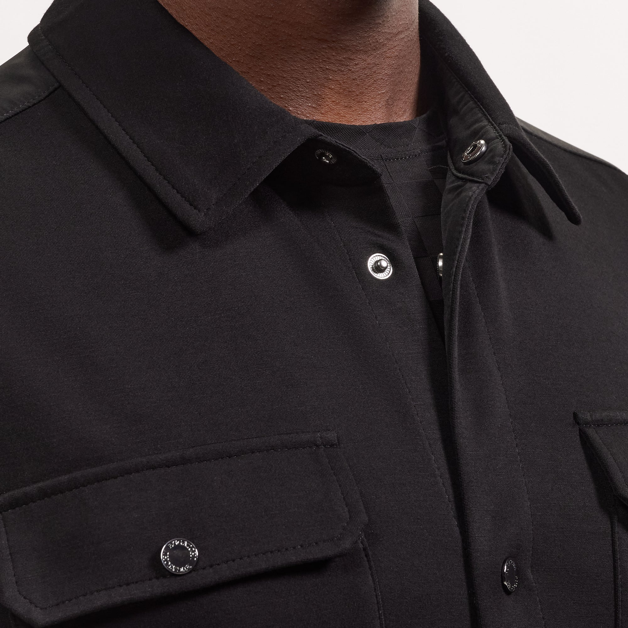 Soft Touch Knit Shirt Jacket