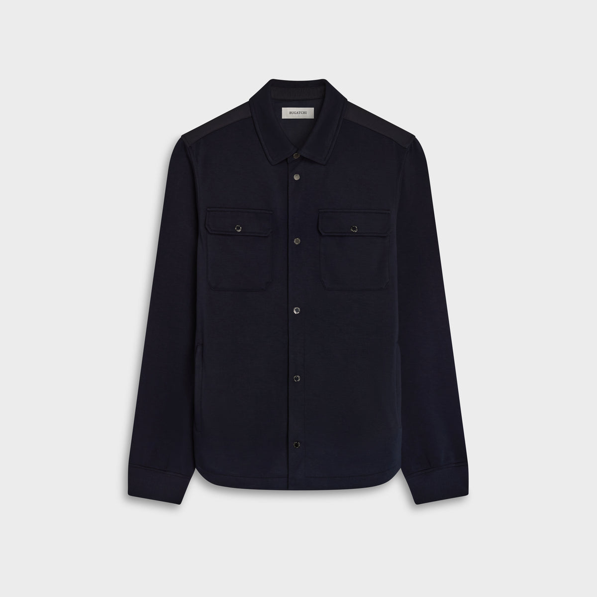 Soft Touch Knit Shirt Jacket