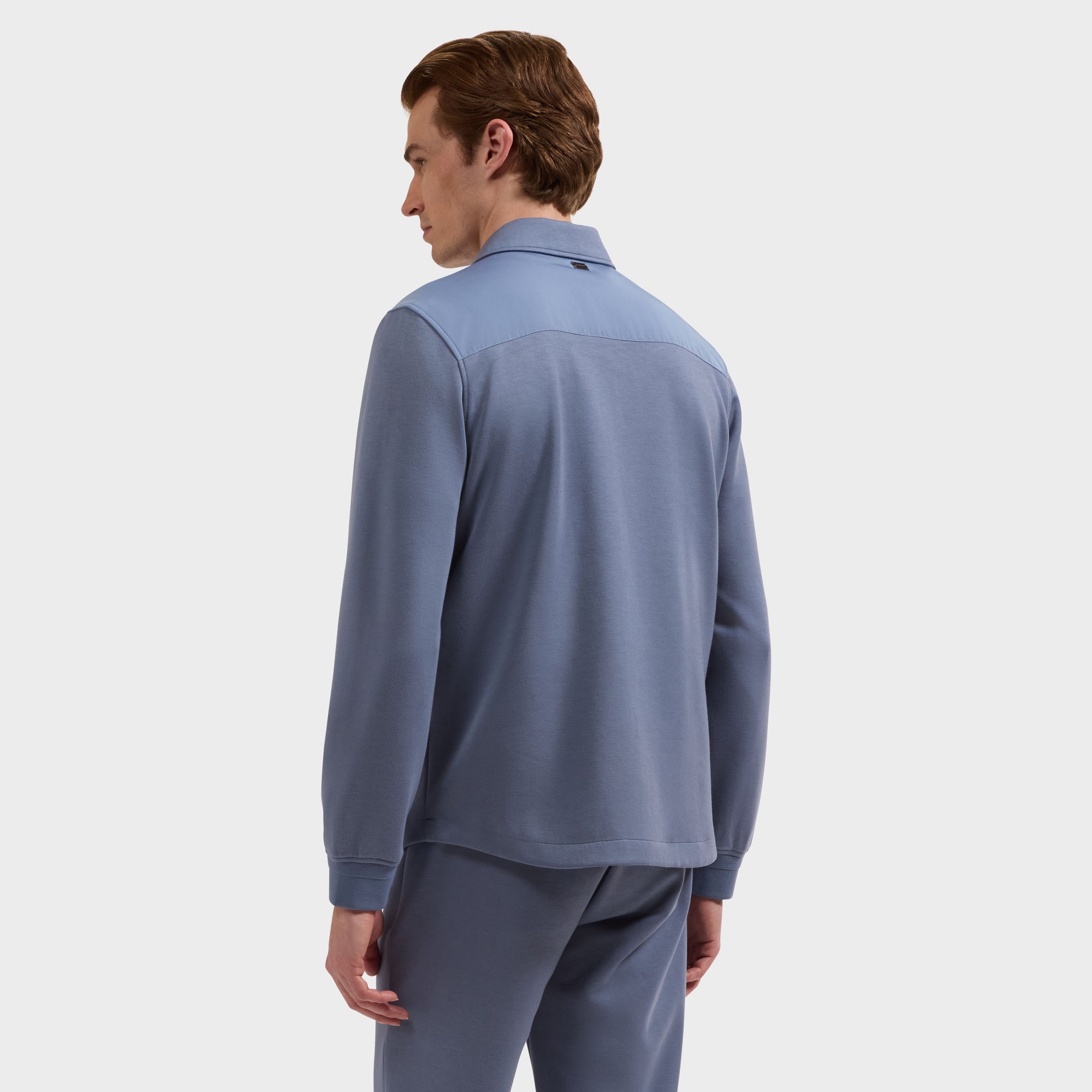 Soft Touch Knit Shirt Jacket