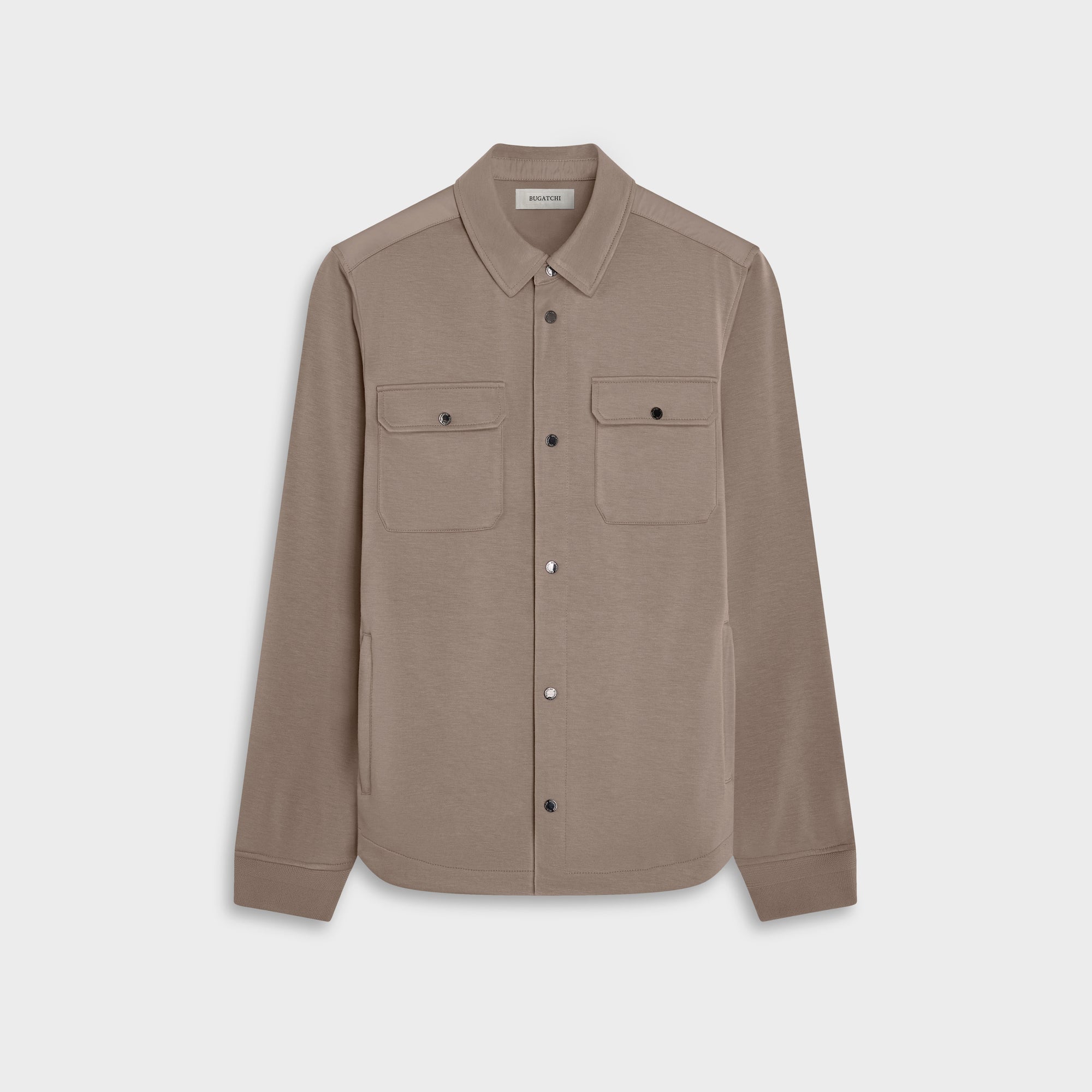 Soft Touch Knit Shirt Jacket