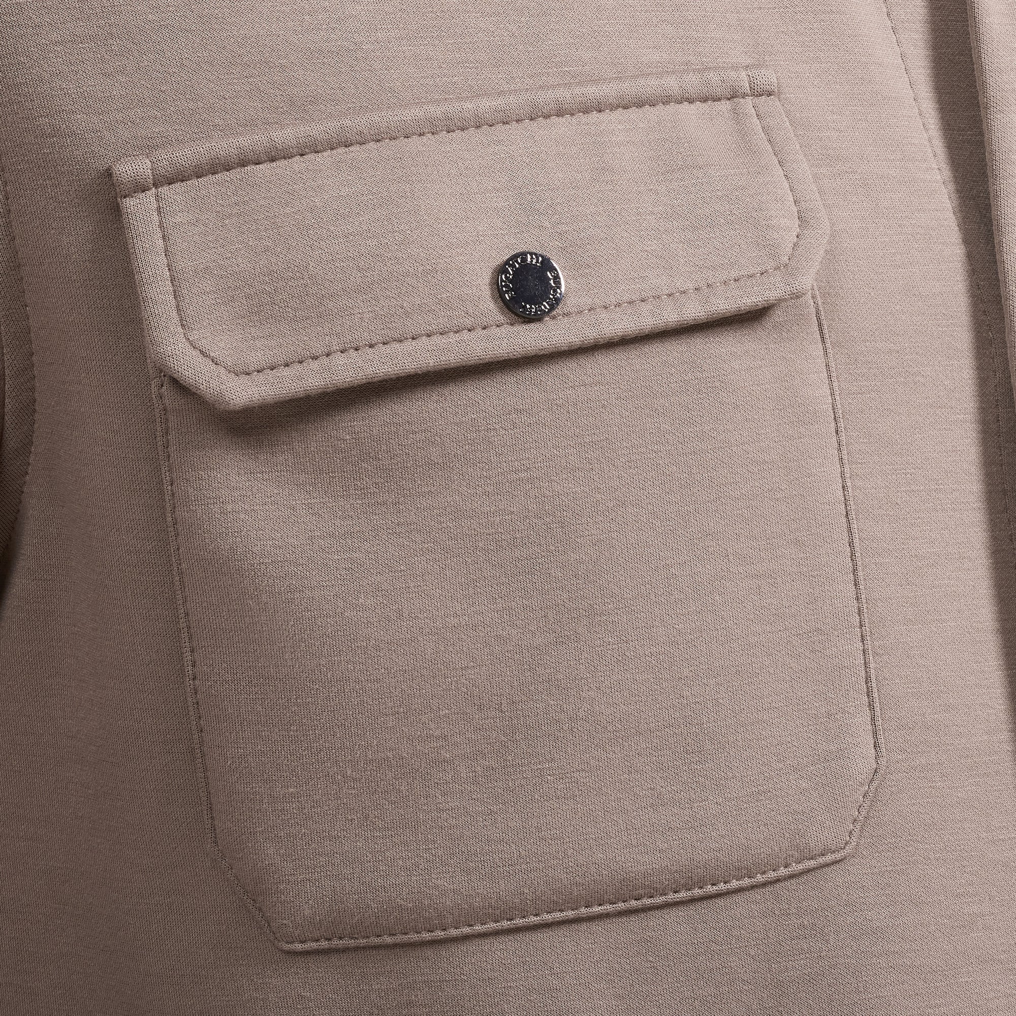 Soft Touch Knit Shirt Jacket