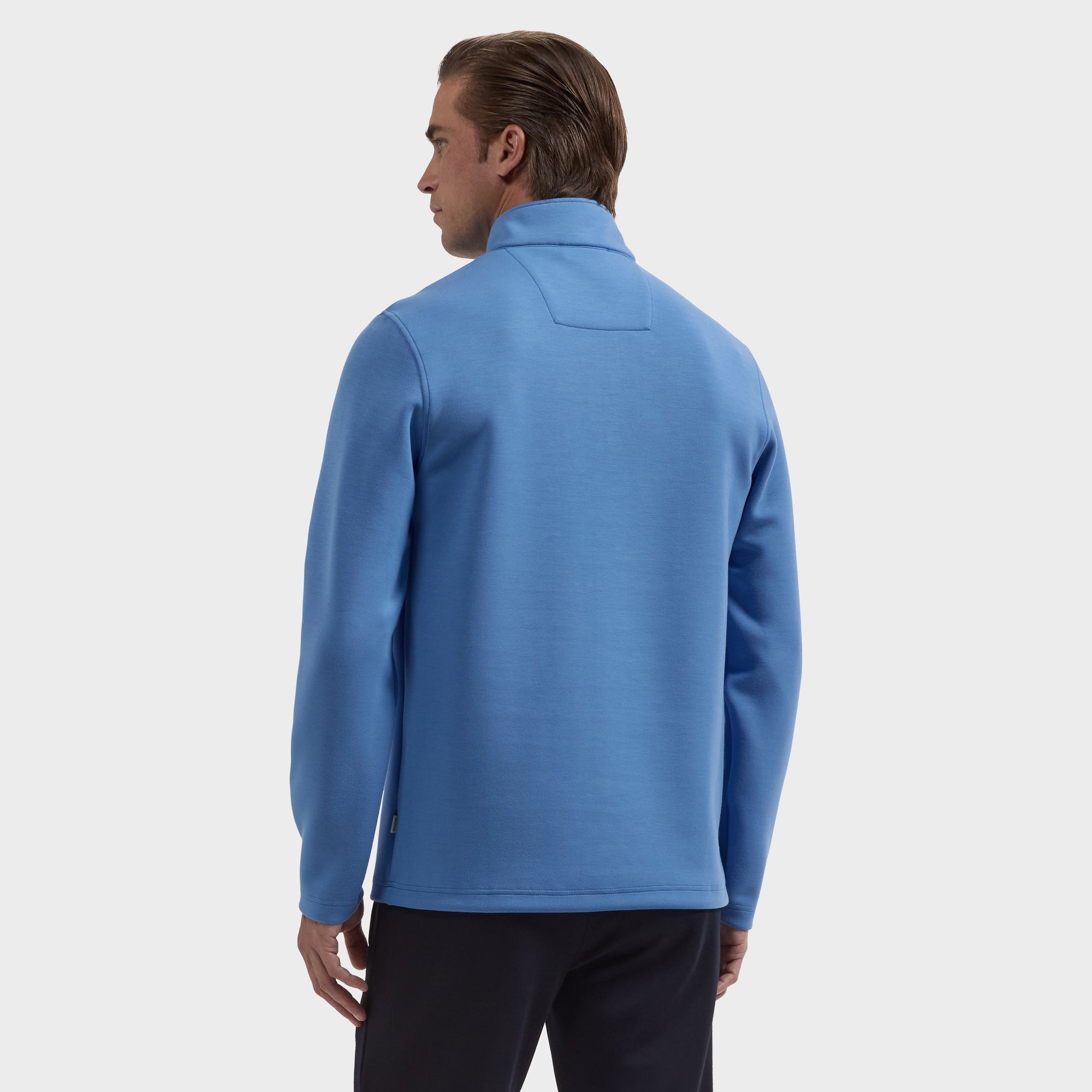 Soft Touch Solid Quarter-Zip Pullover