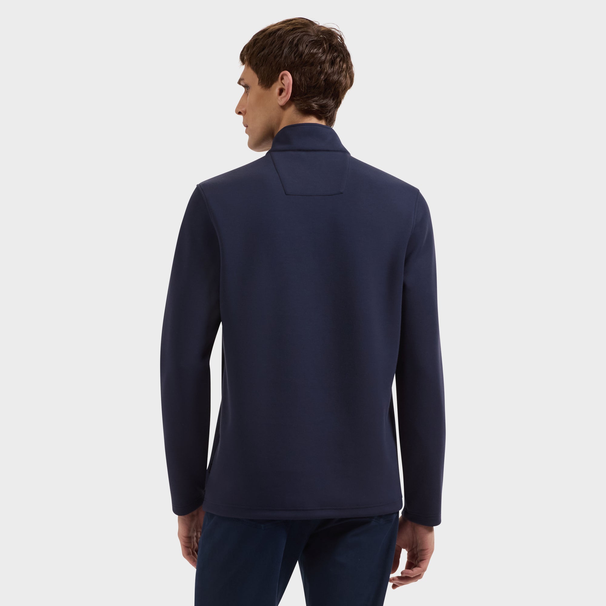 Soft Touch Solid Quarter-Zip Pullover