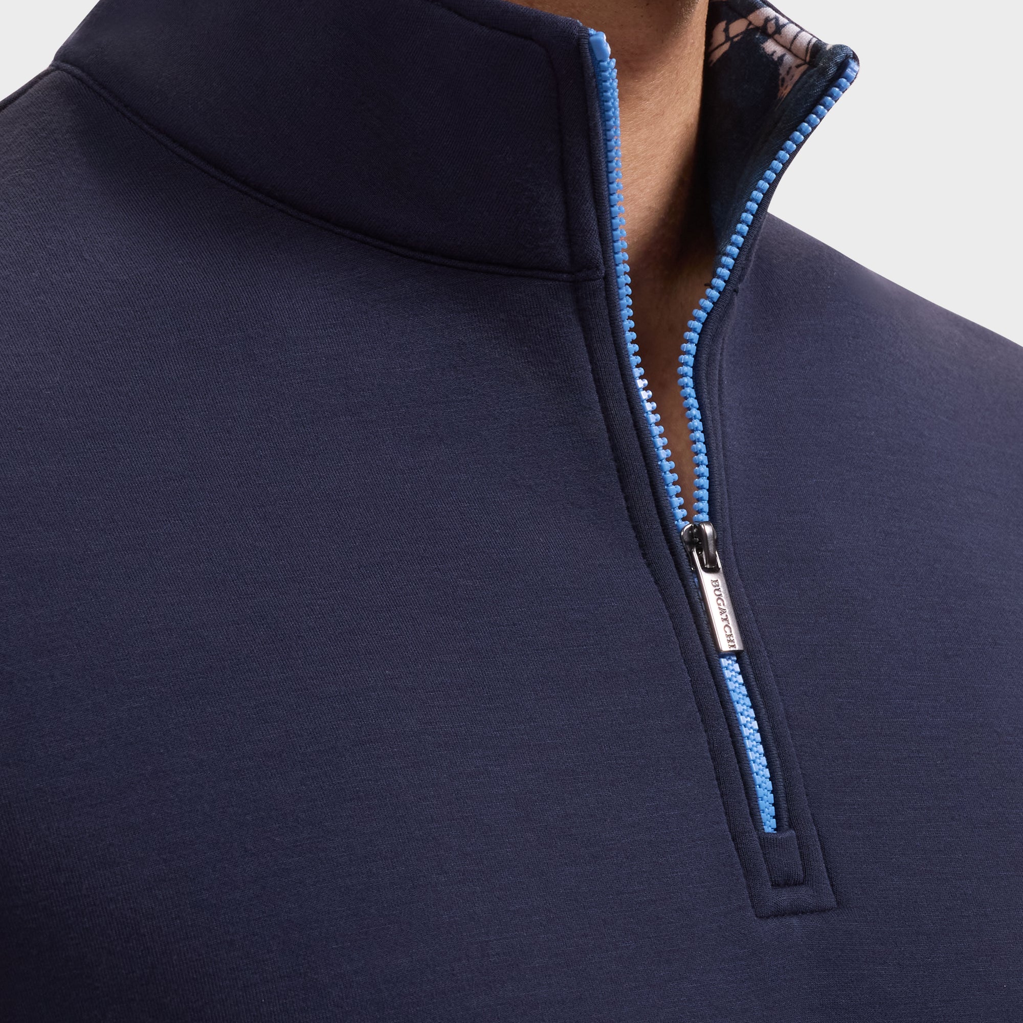 Soft Touch Solid Quarter-Zip Pullover