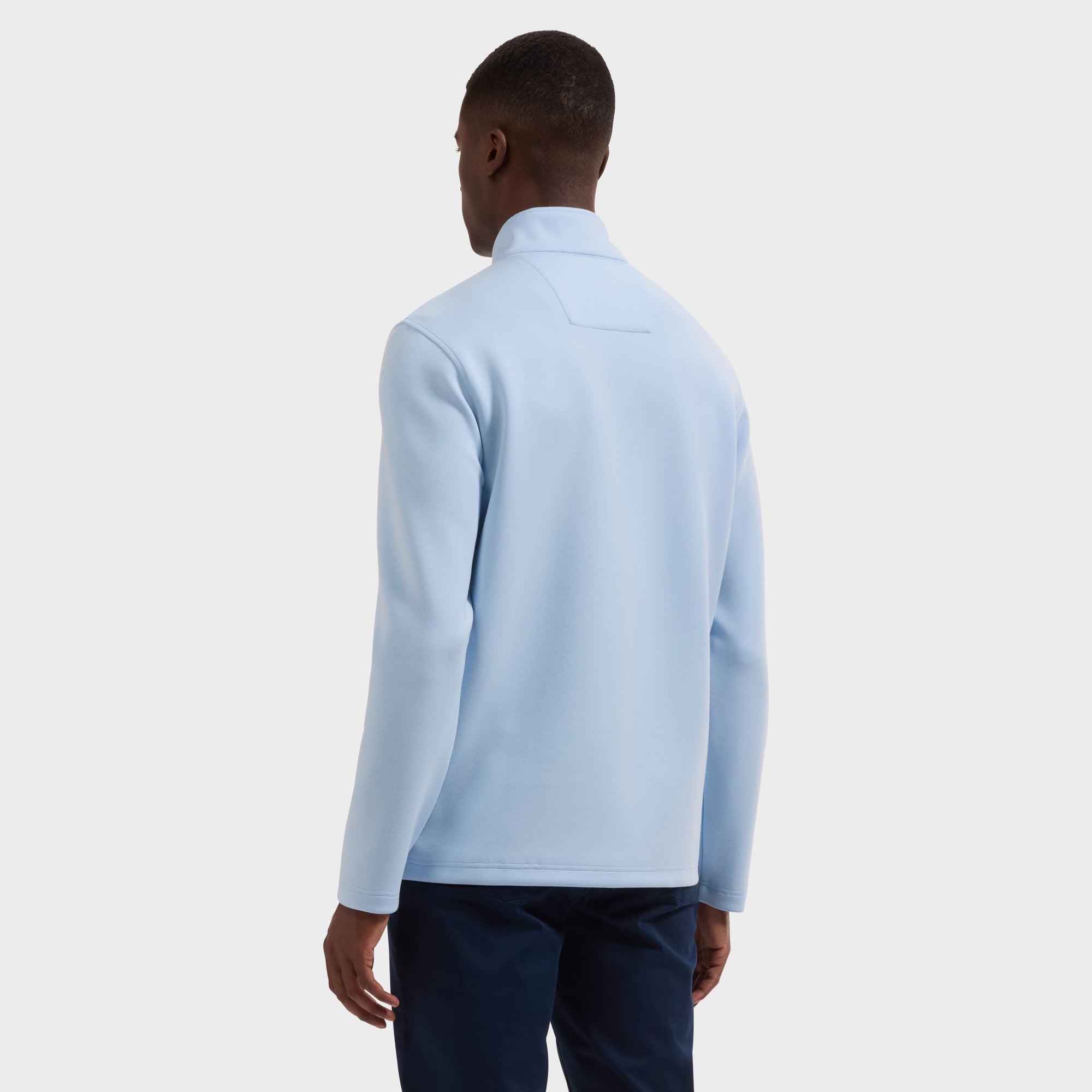 Soft Touch Solid Quarter-Zip Pullover
