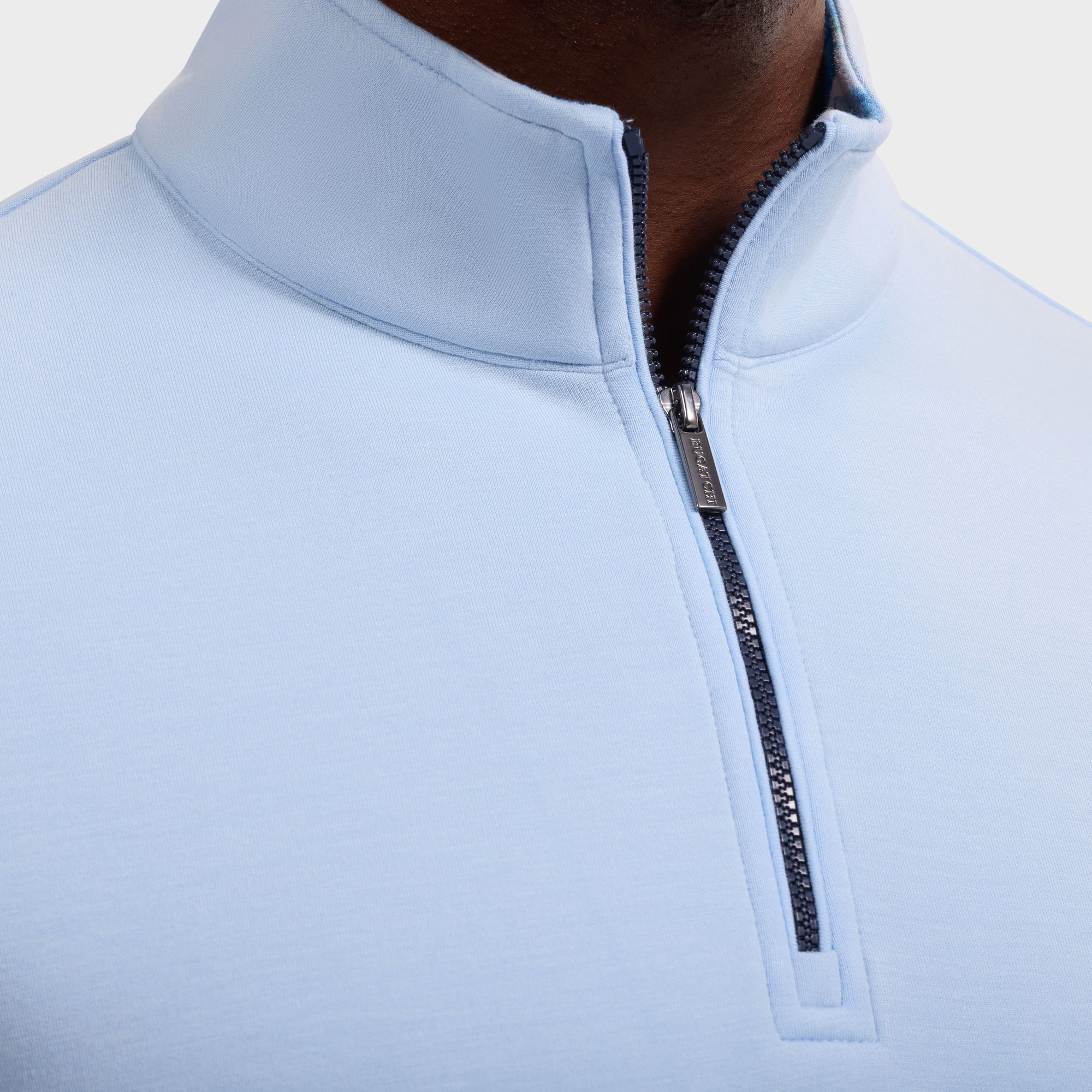 Soft Touch Solid Quarter-Zip Pullover