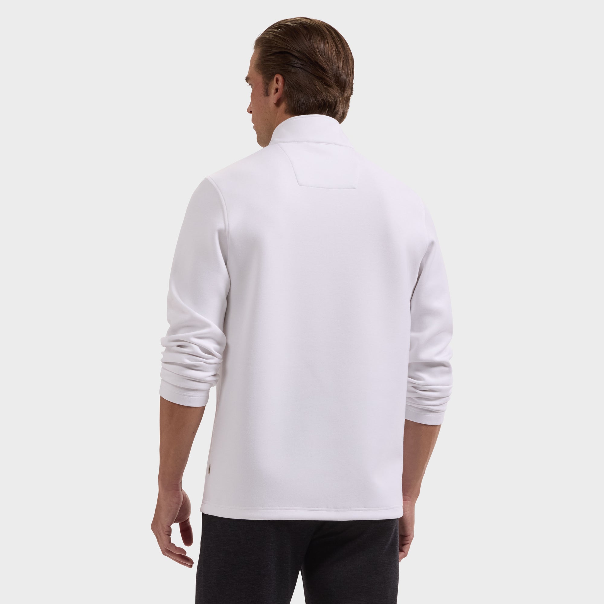 Soft Touch Solid Quarter-Zip Pullover