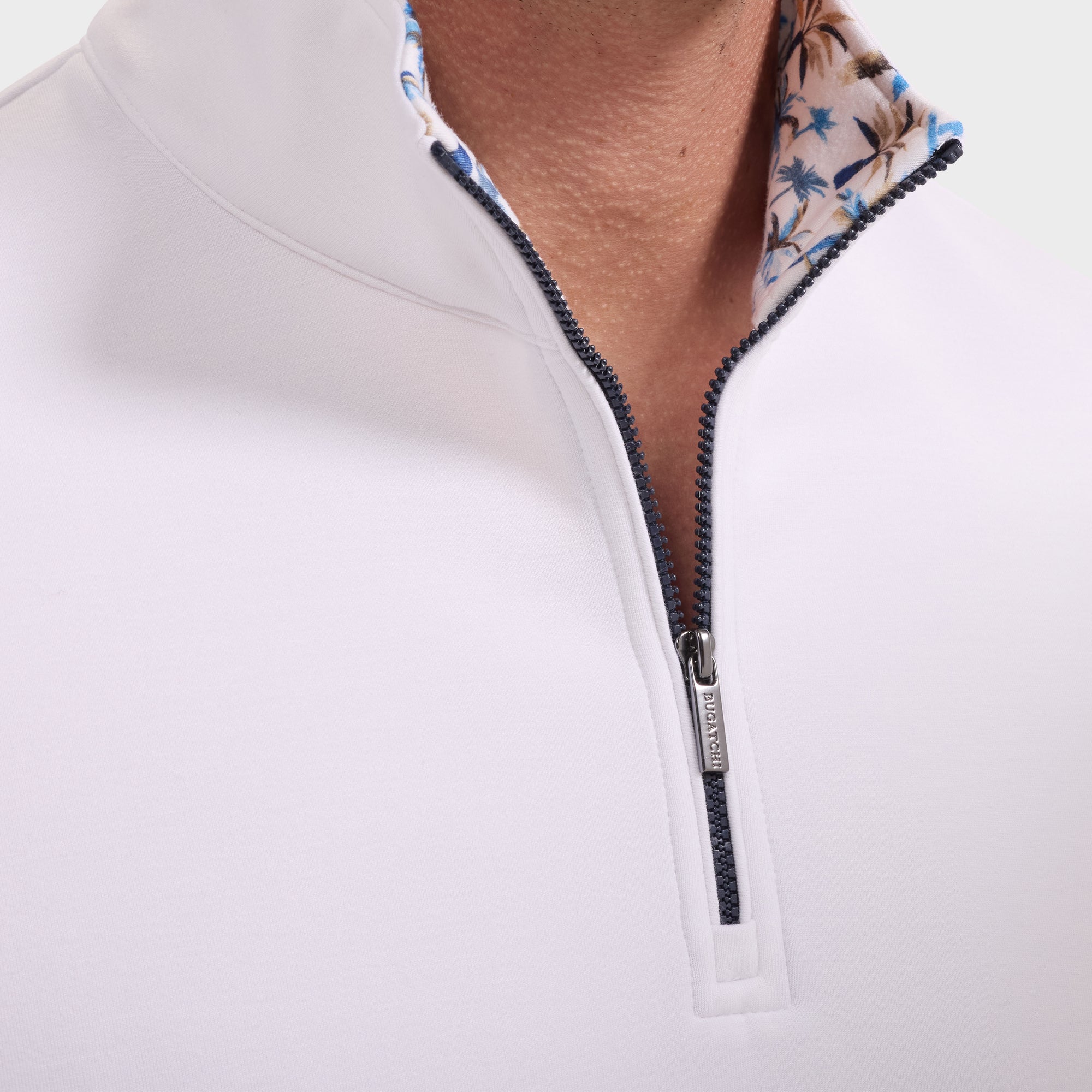 Soft Touch Solid Quarter-Zip Pullover