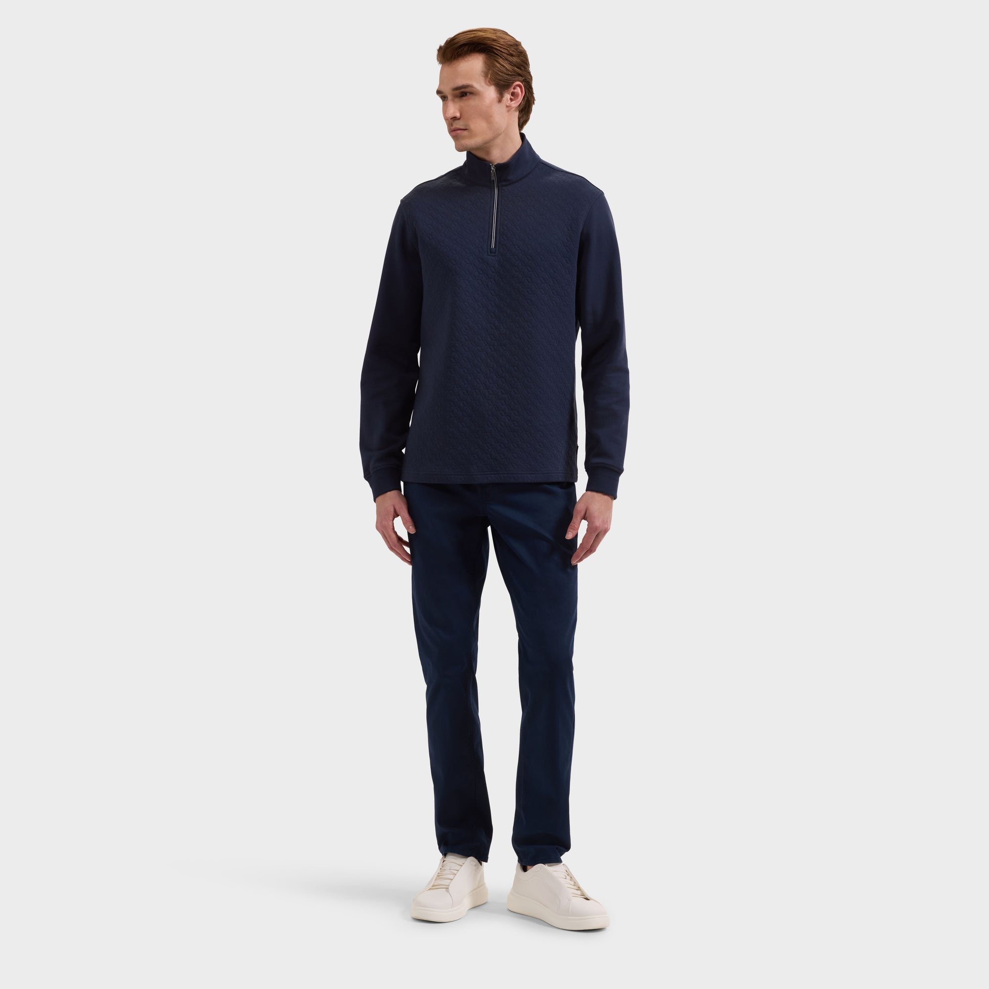 Diamond Quarter-Zip Pullover