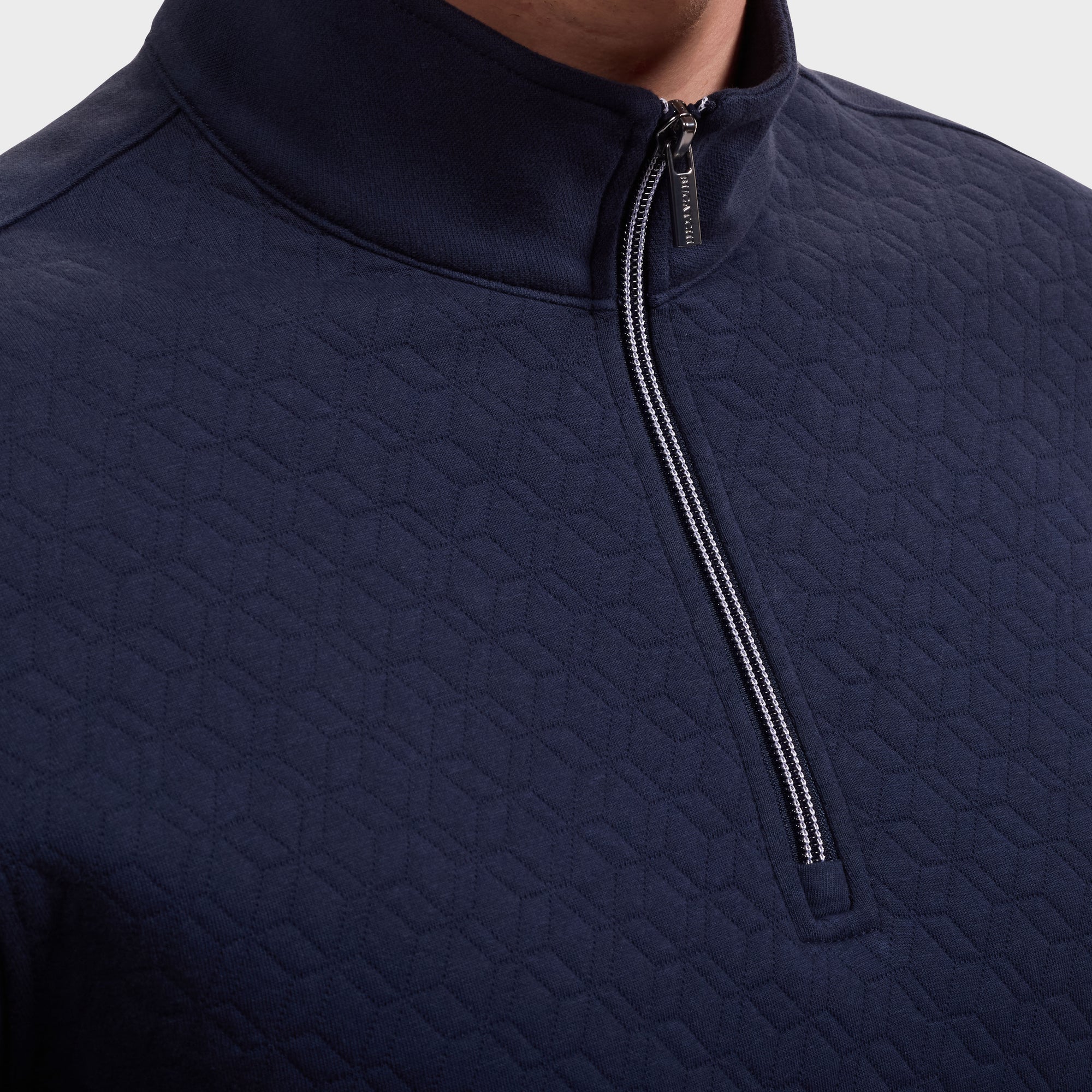 Diamond Quarter-Zip Pullover