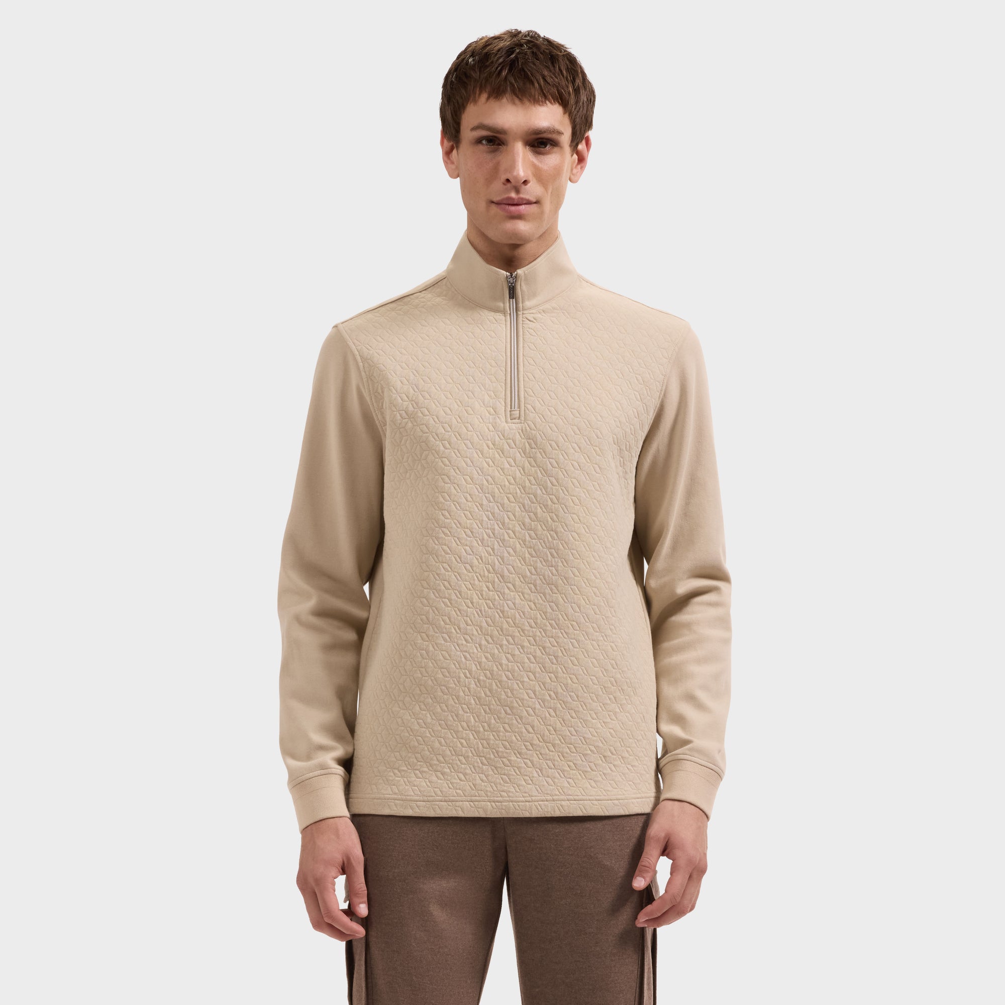 Diamond Quarter-Zip Pullover