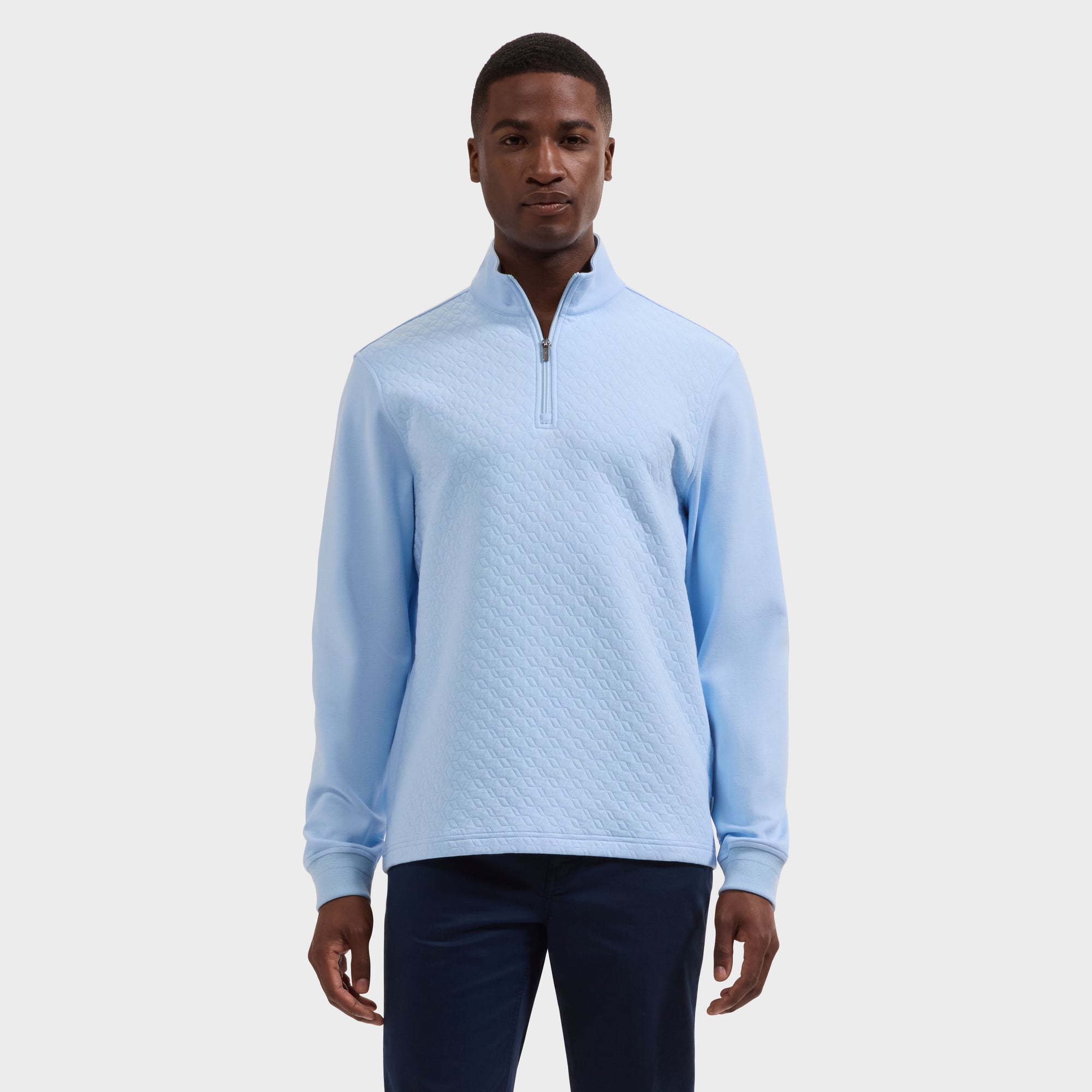 Diamond Quarter-Zip Pullover
