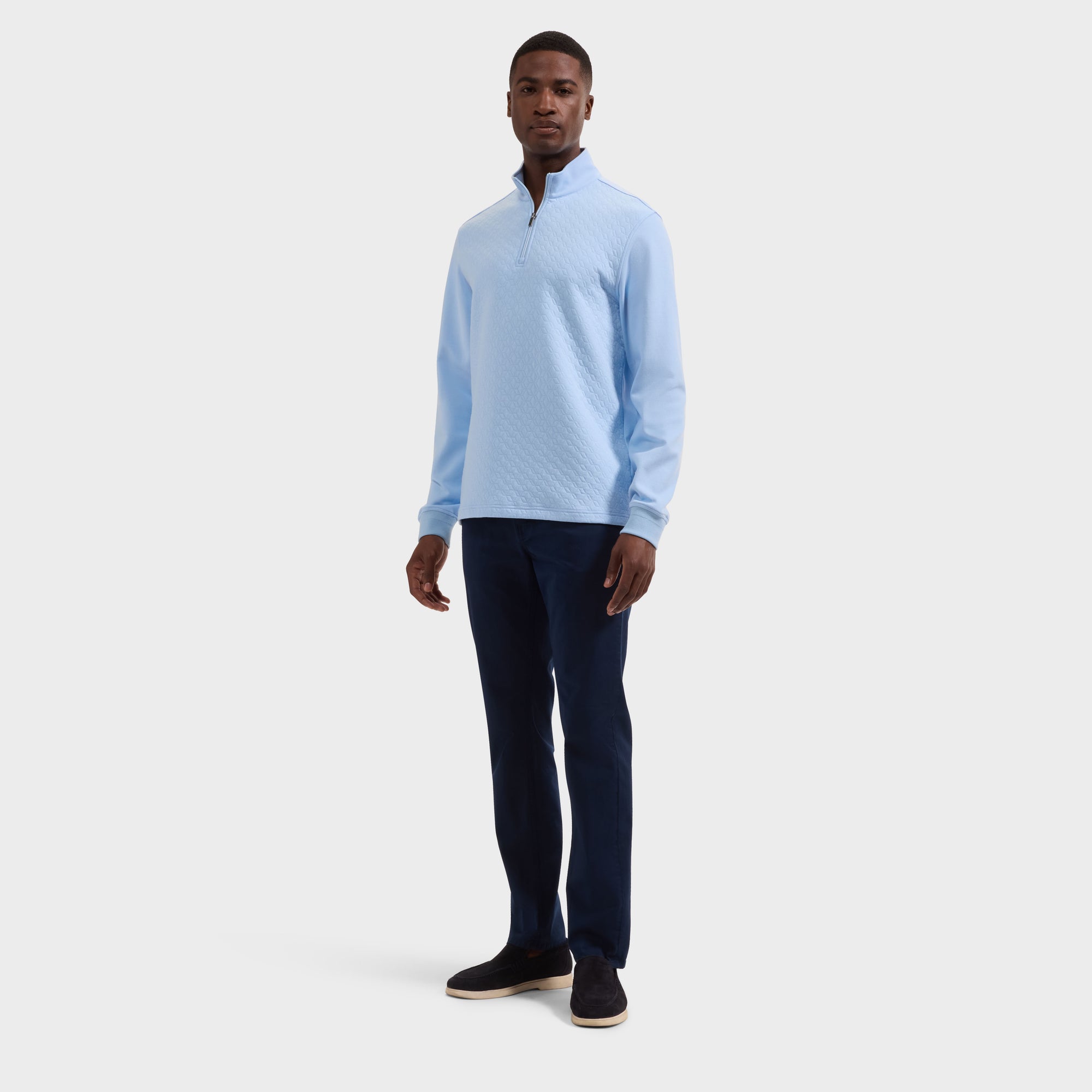 Diamond Quarter-Zip Pullover