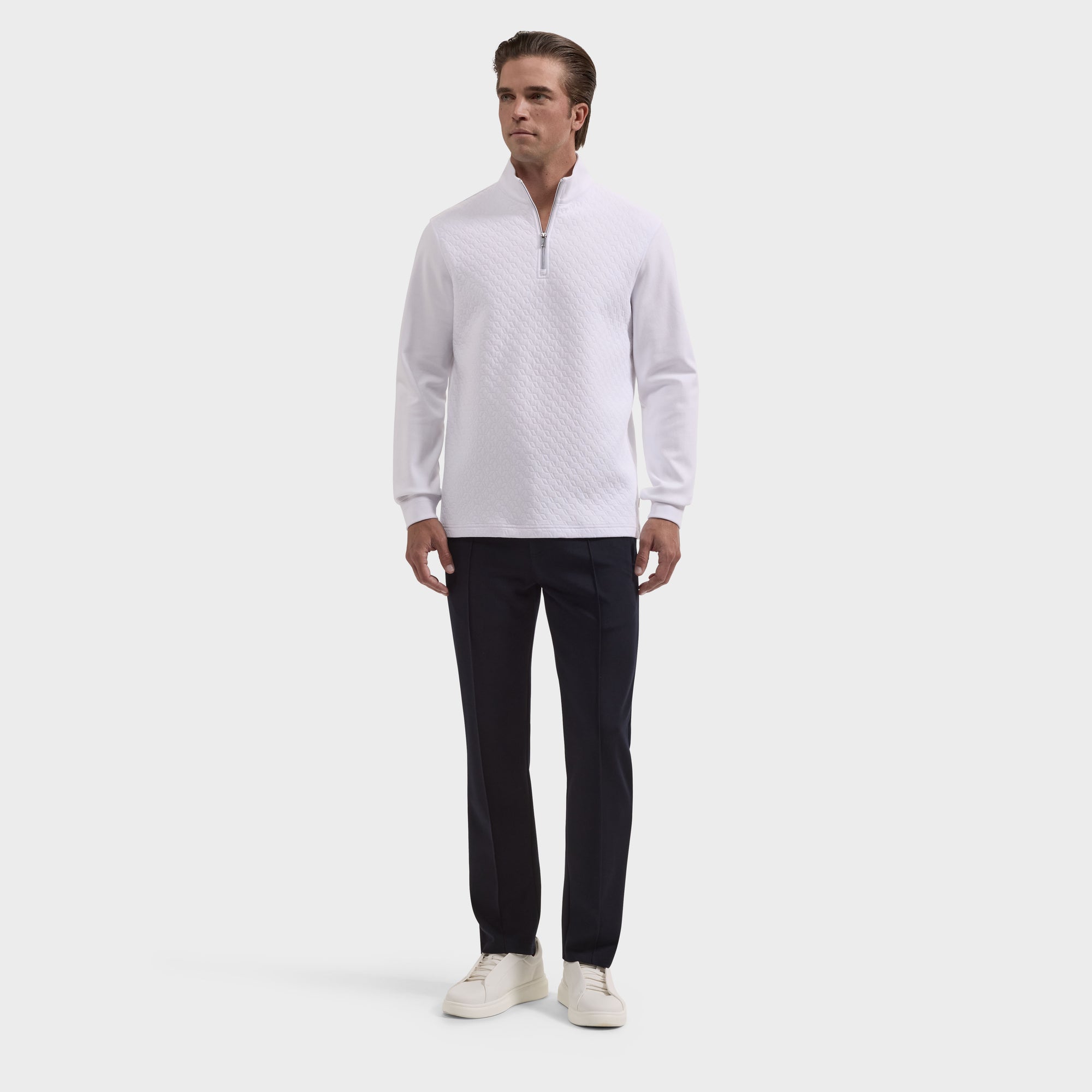 Diamond Quarter-Zip Pullover