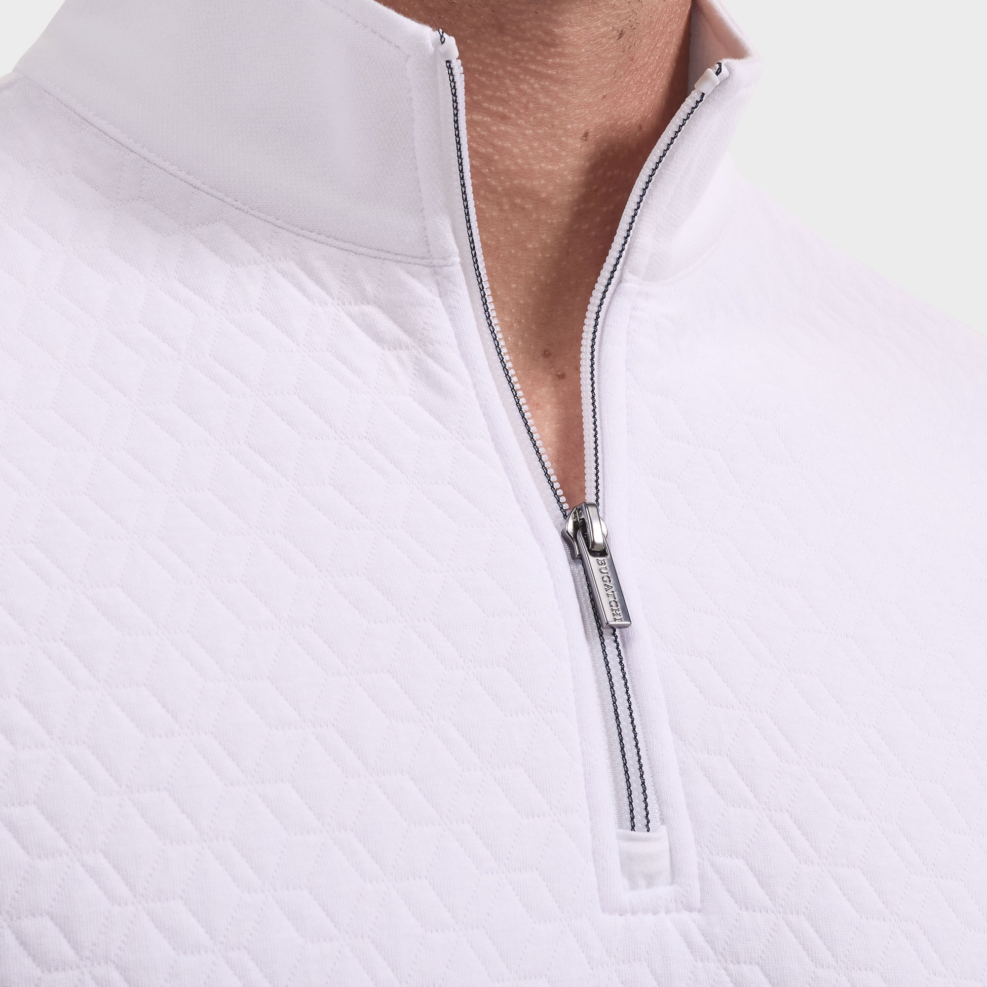 Diamond Quarter-Zip Pullover