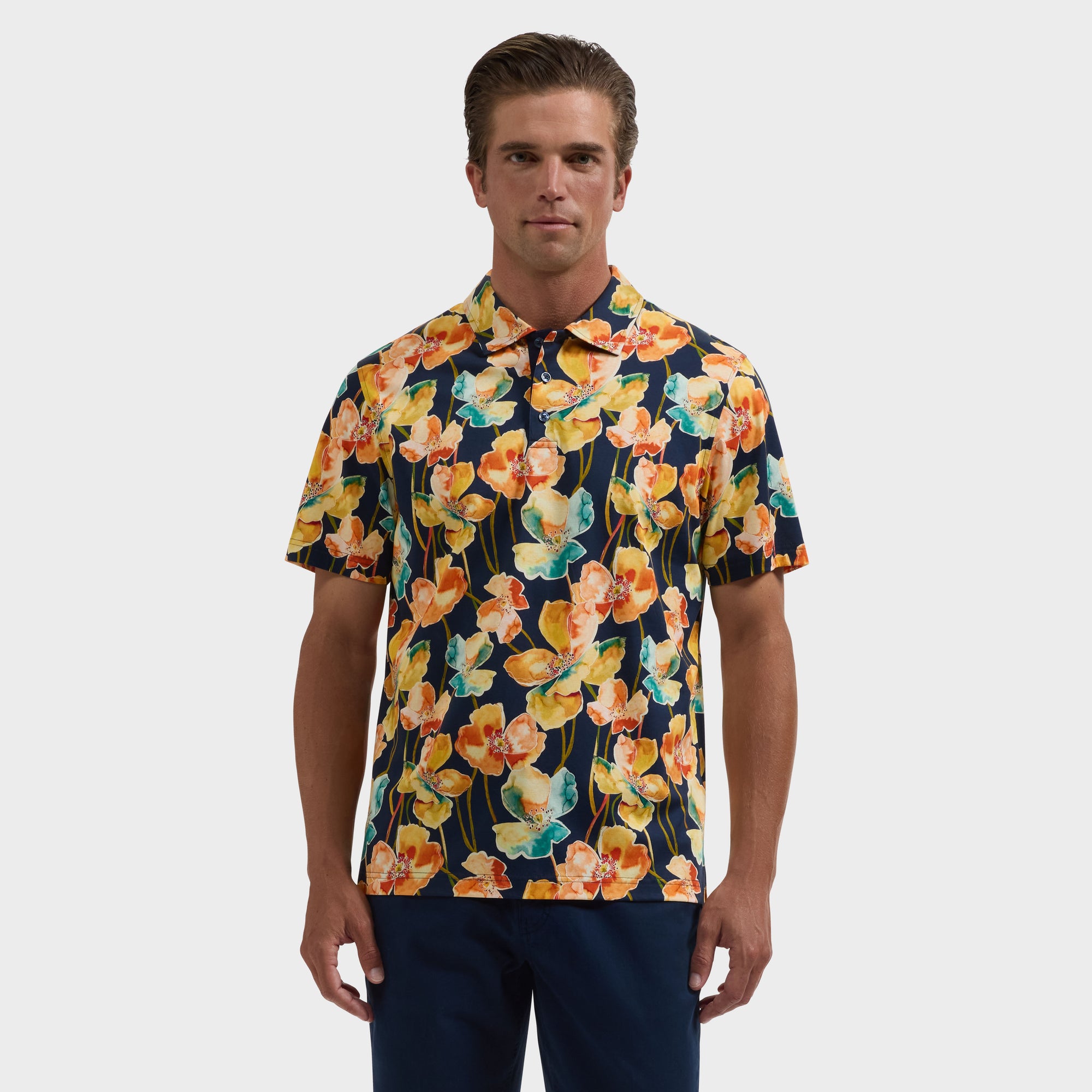 Hendrix Floral Polo Shirt