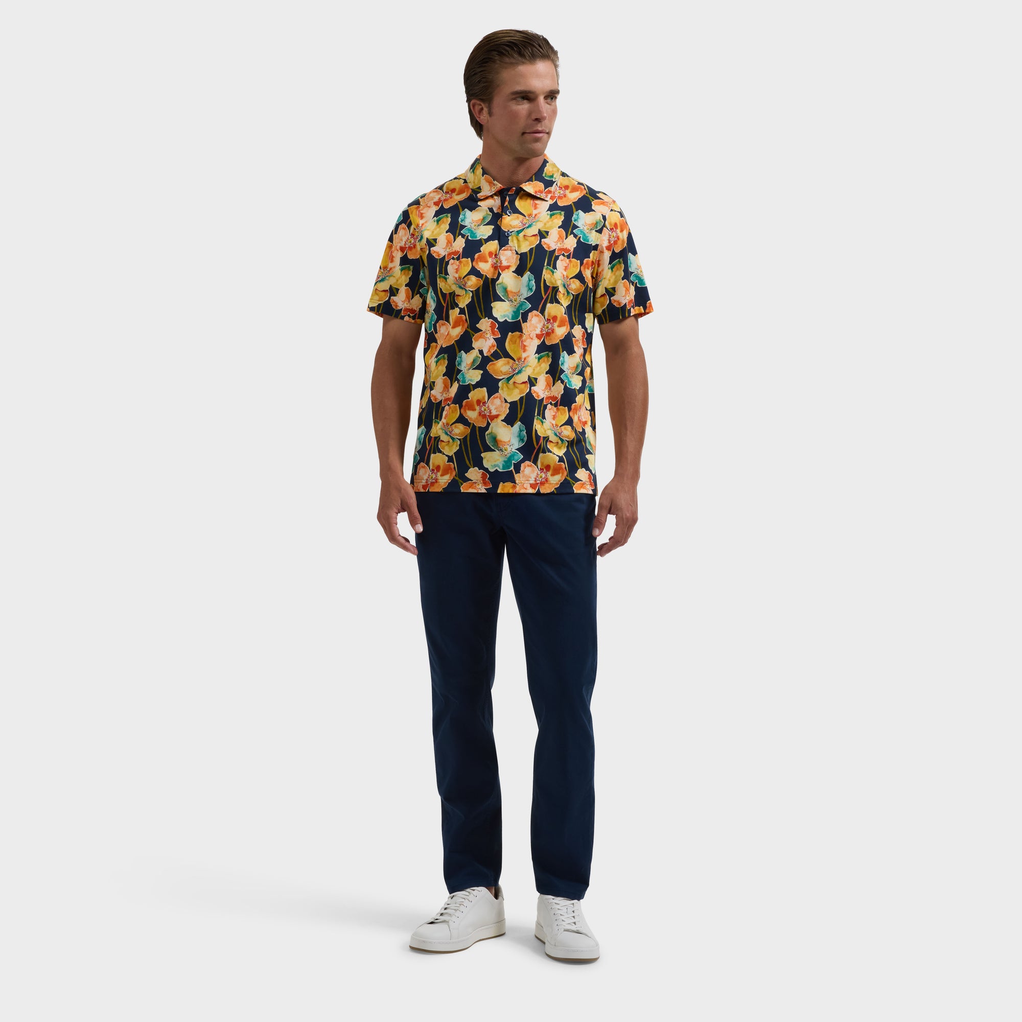 Hendrix Floral Polo Shirt