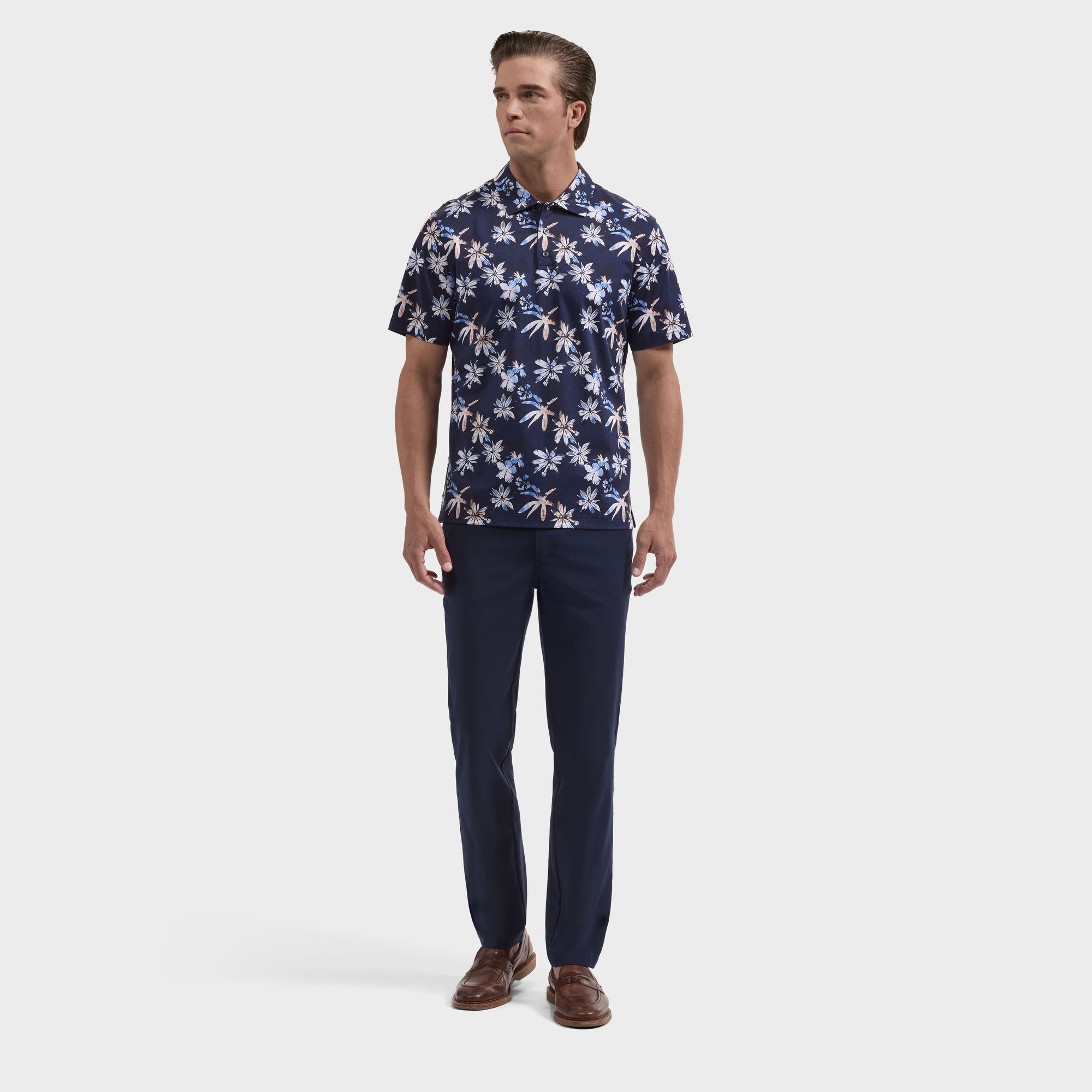 Hendrix Floral Polo Shirt