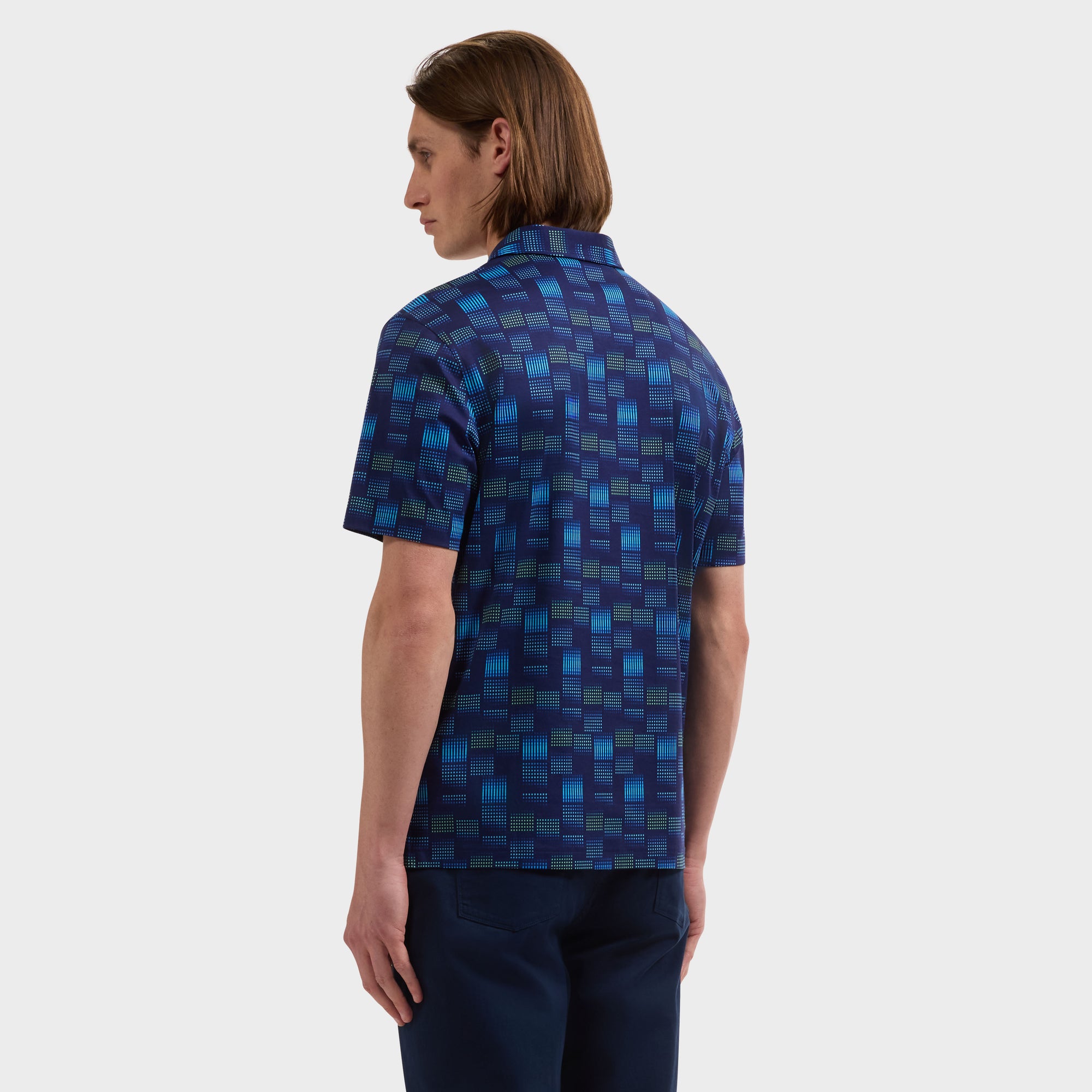 Hendrix Geometric Polo Shirt