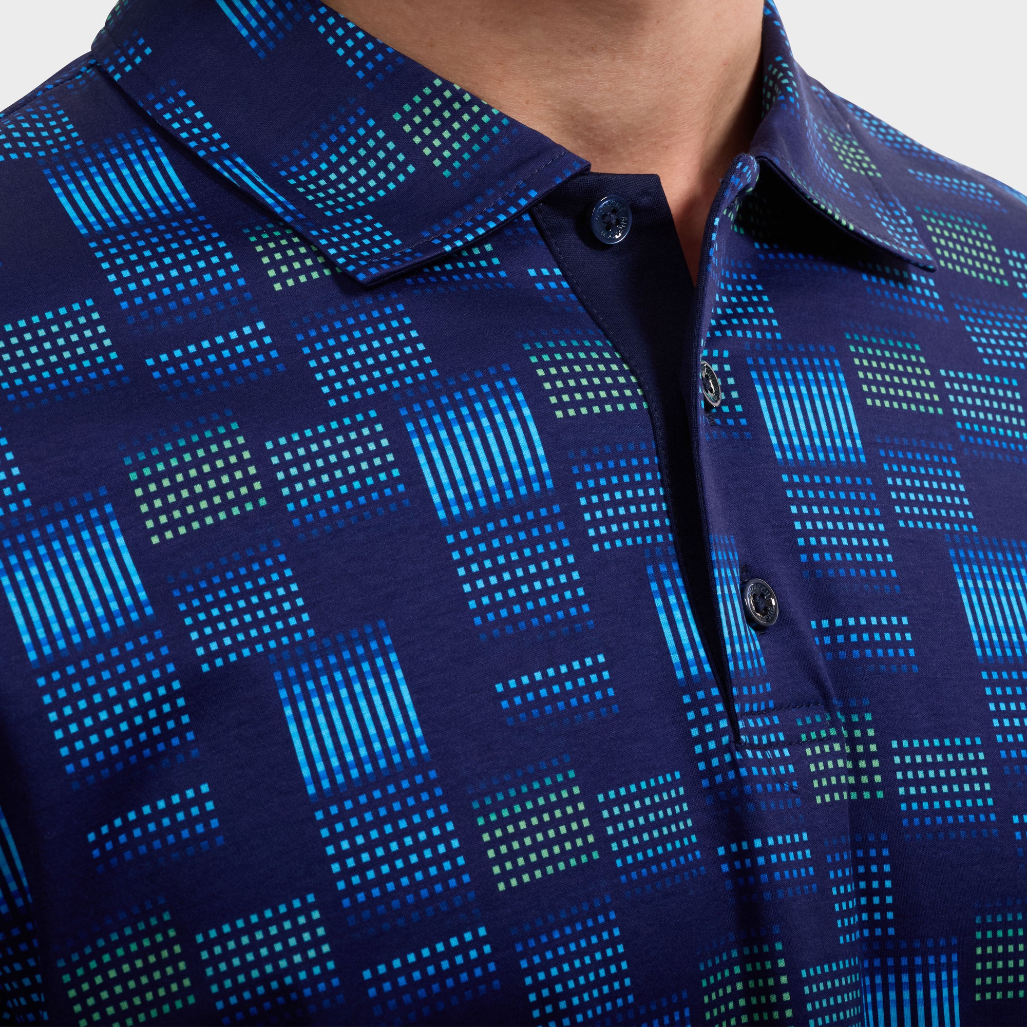 Hendrix Geometric Polo Shirt