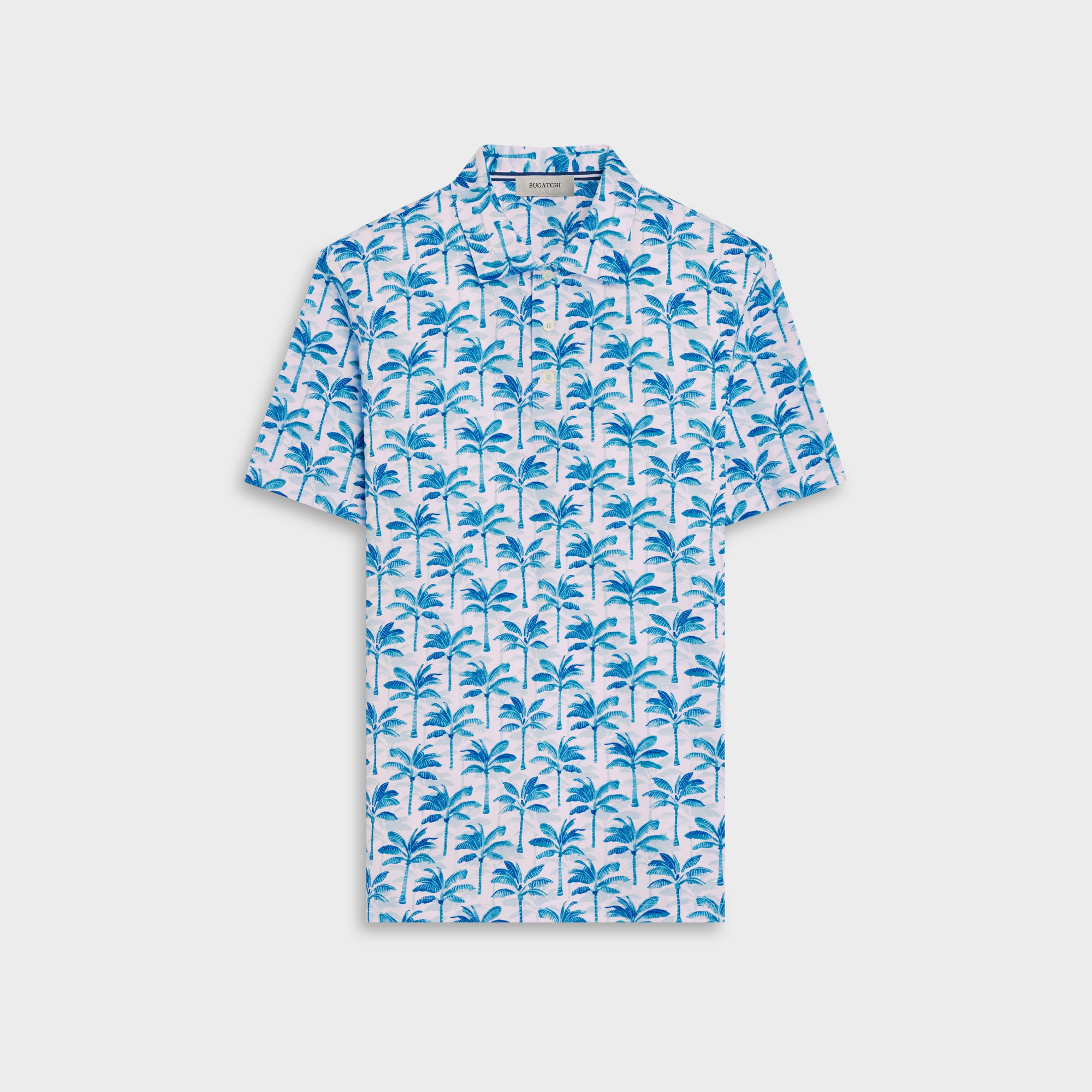 Hendrix Palm Print Polo Shirt