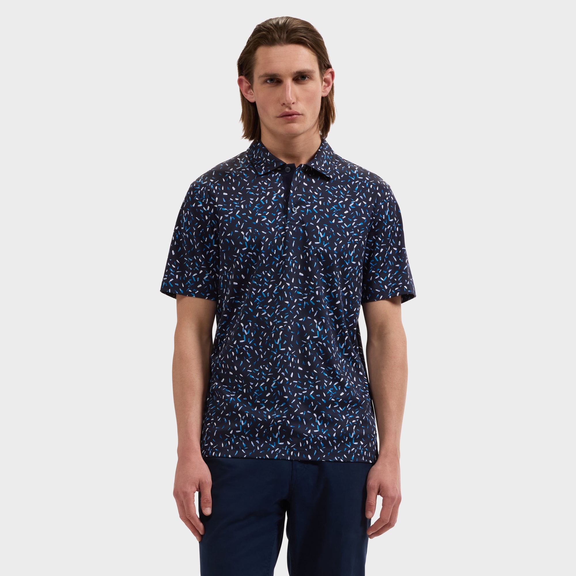 Hendrix Abstract Polo Shirt