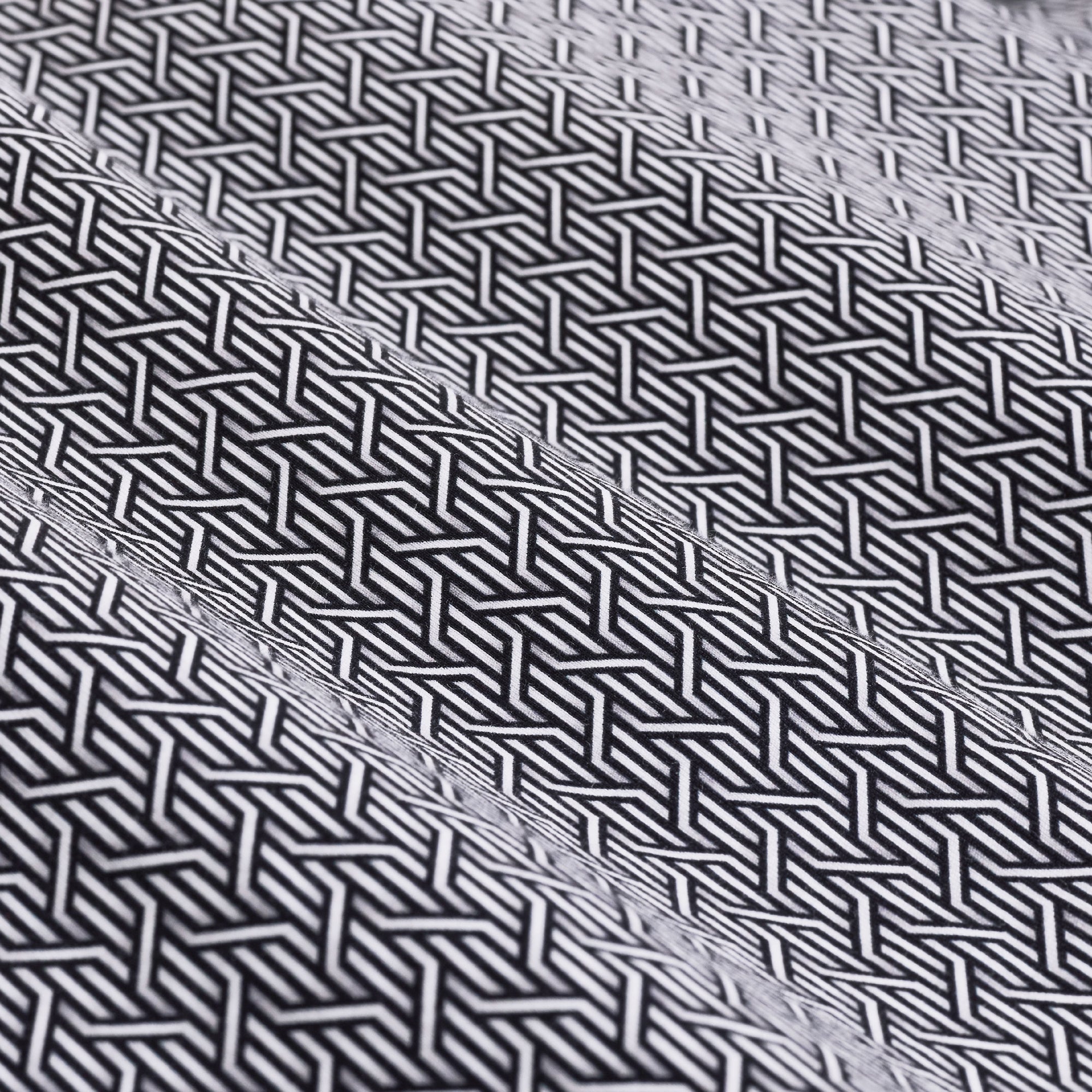 James OoohCotton Basketweave Shirt