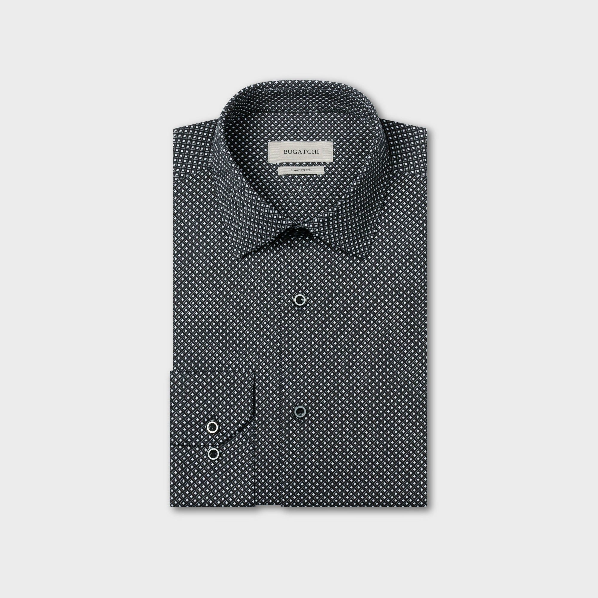 James OoohCotton Geometric Shirt