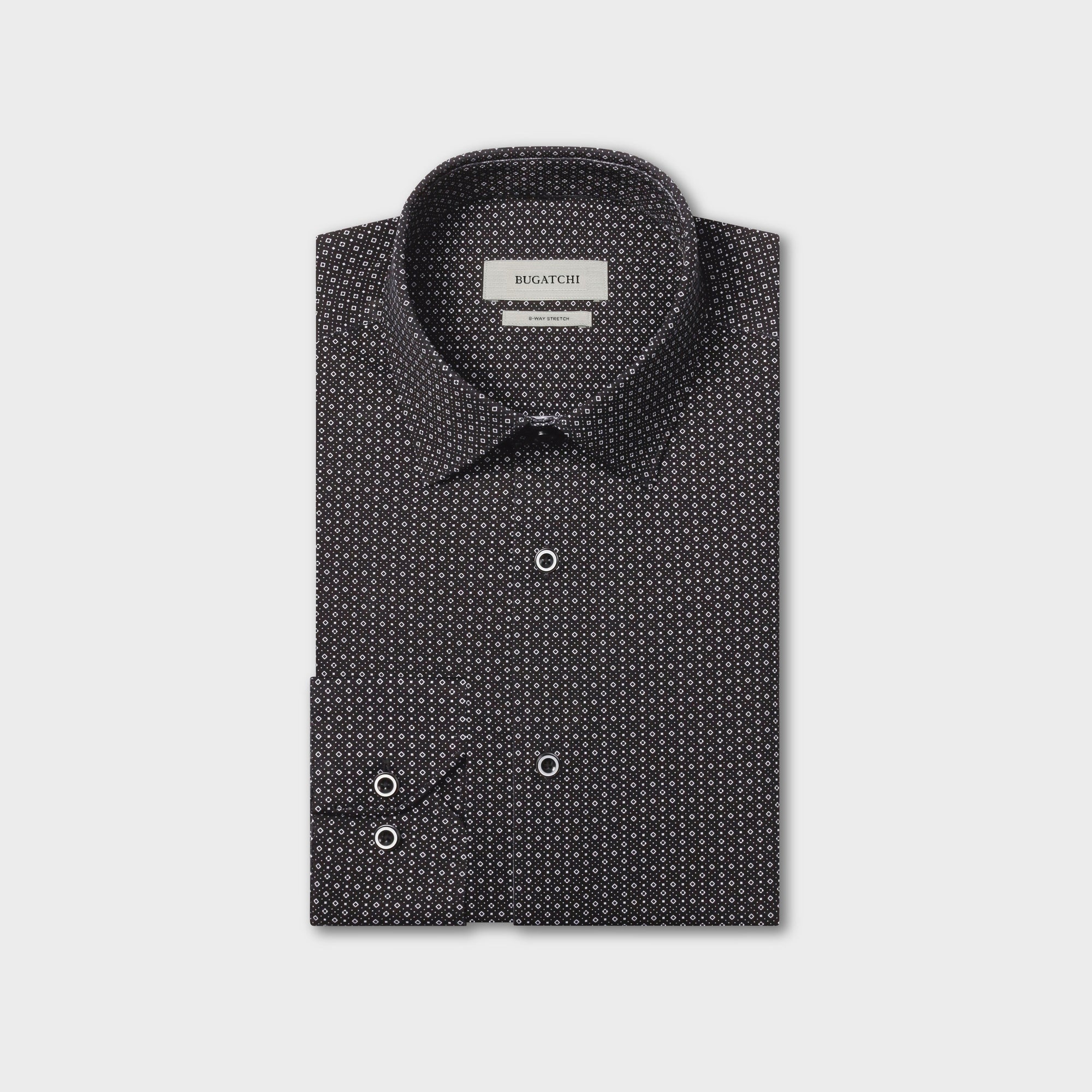 James OoohCotton Geometric Shirt