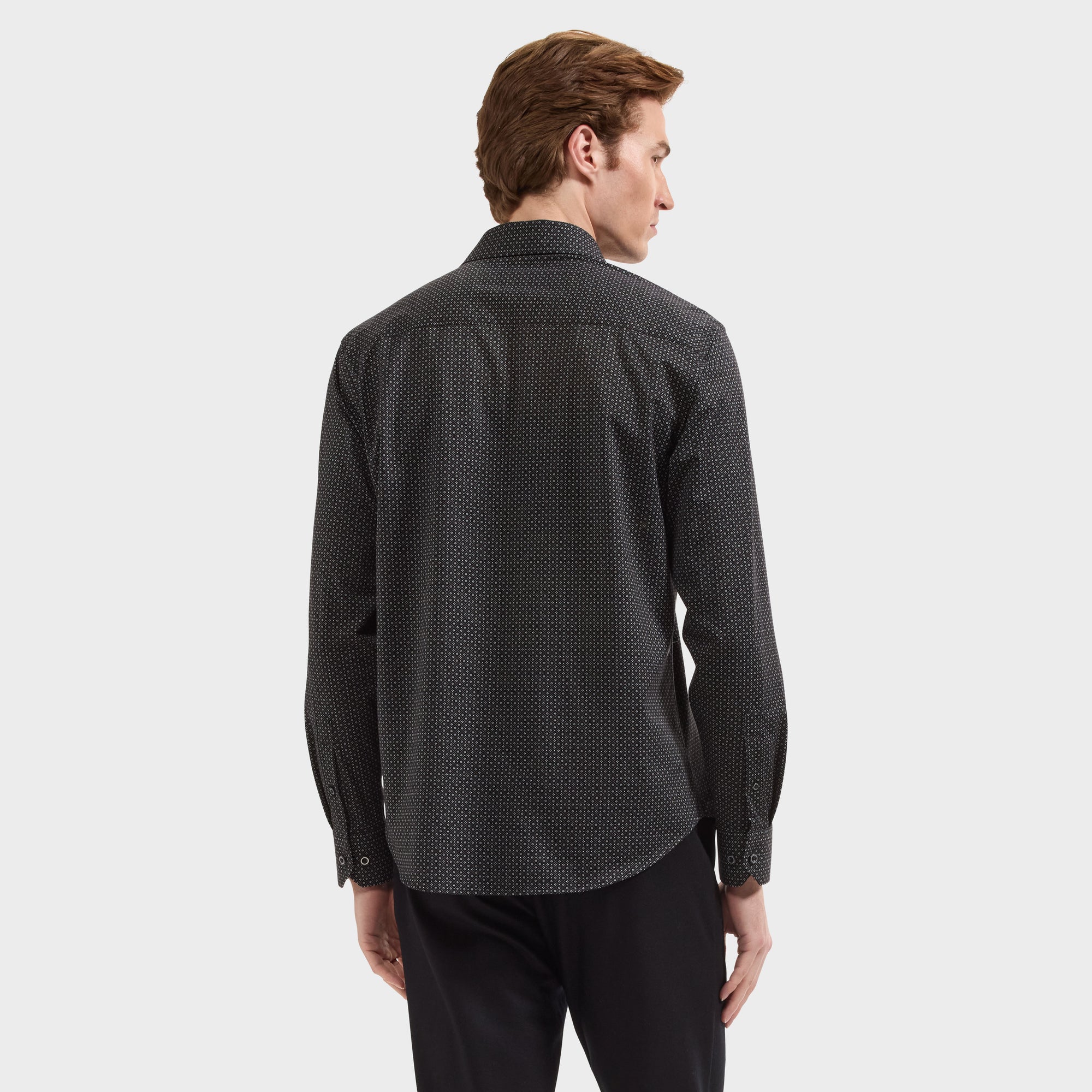 James OoohCotton Geometric Shirt
