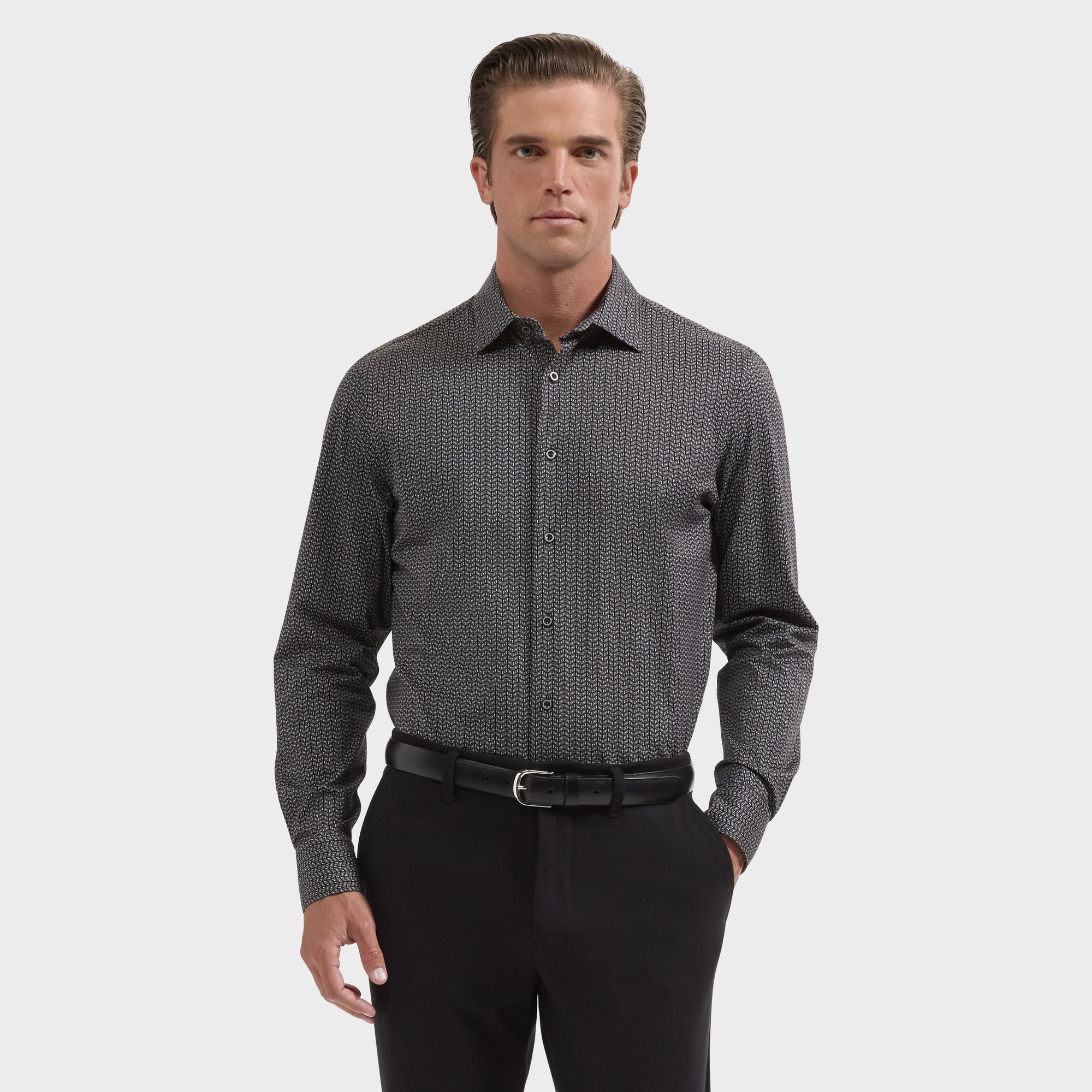 James OoohCotton Chevron Shirt