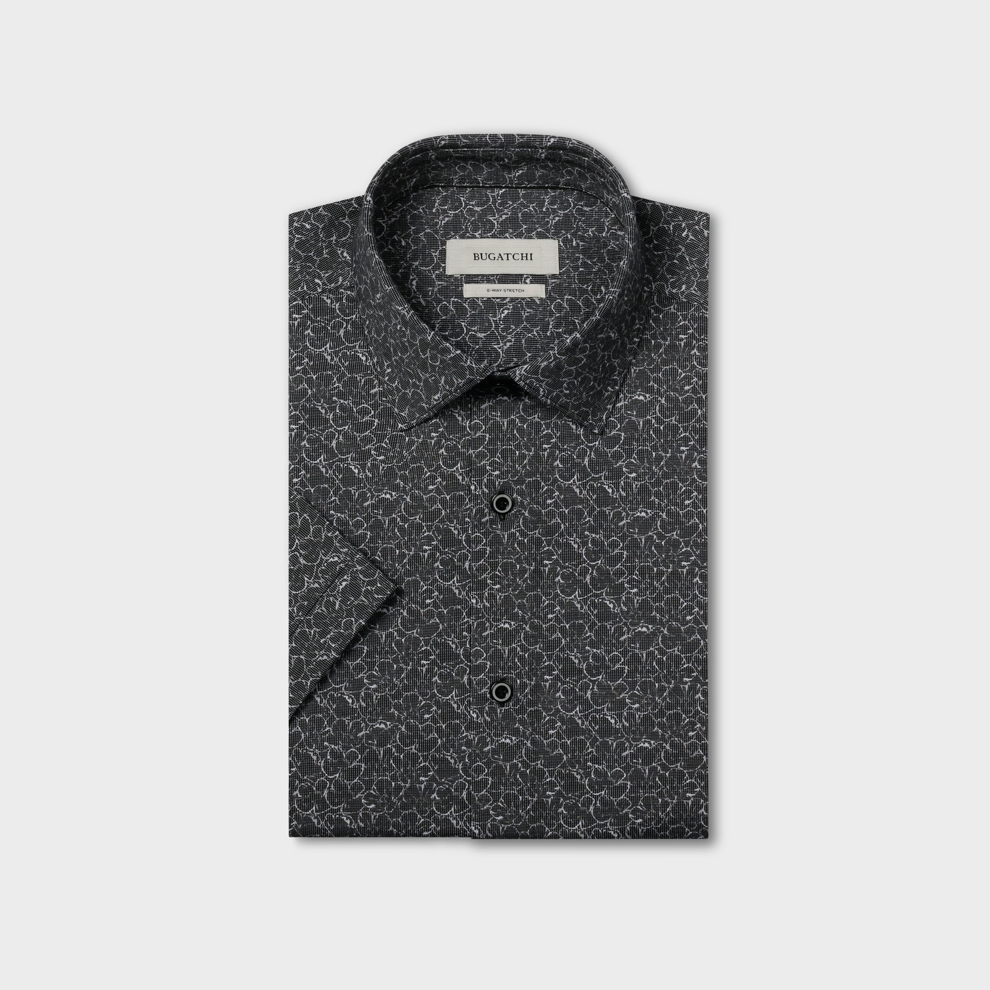 Miles OoohCotton Floral Short-Sleeve Shirt