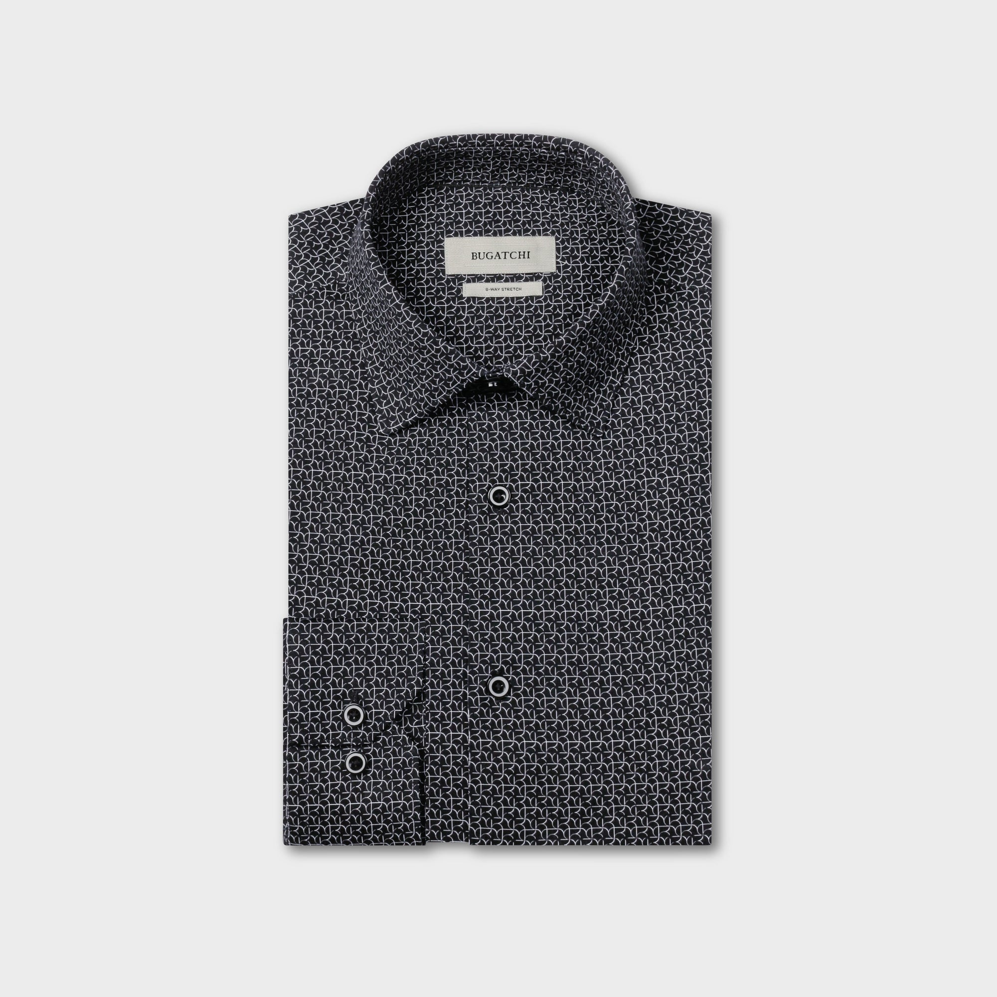 James OoohCotton Geometric Shirt