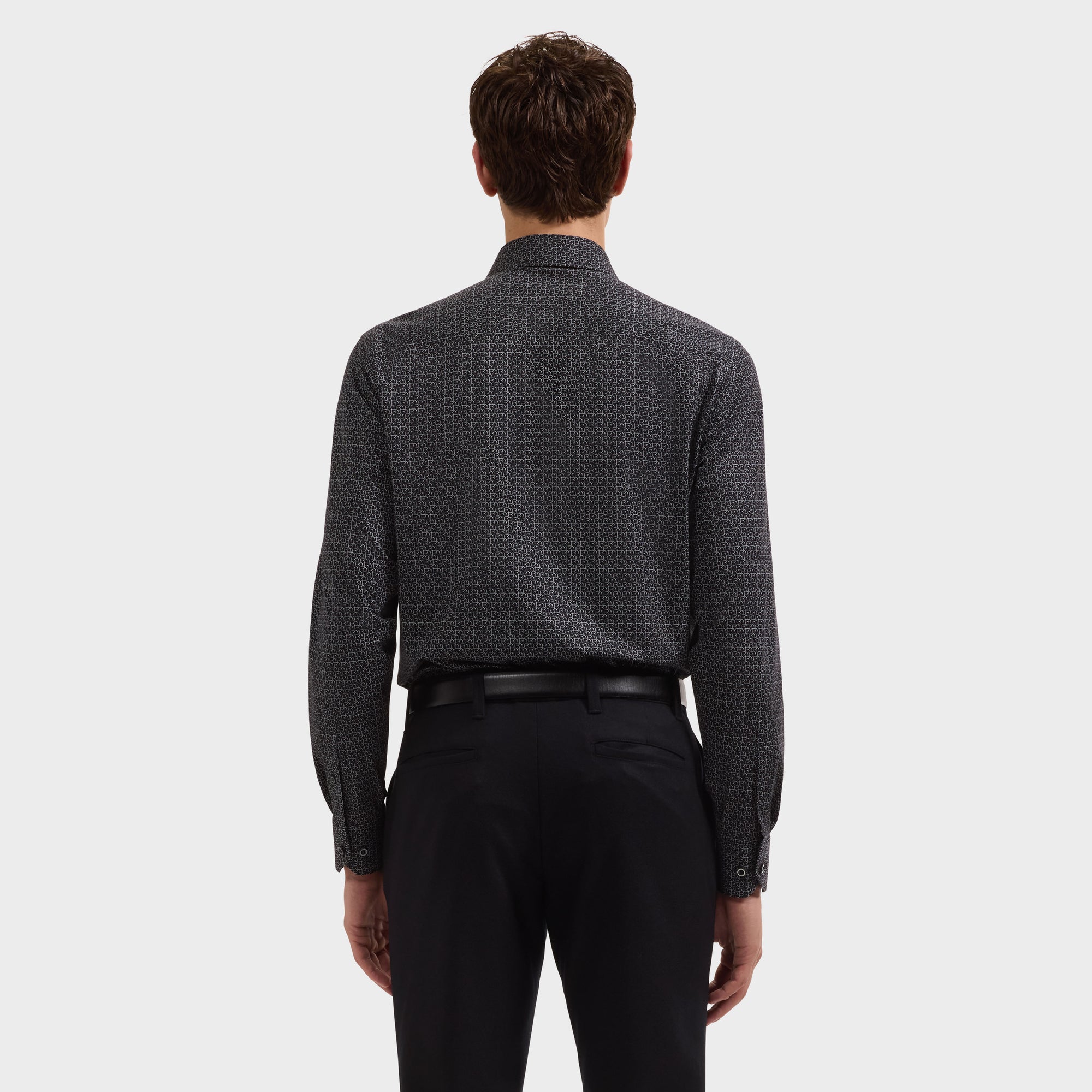 James OoohCotton Geometric Shirt
