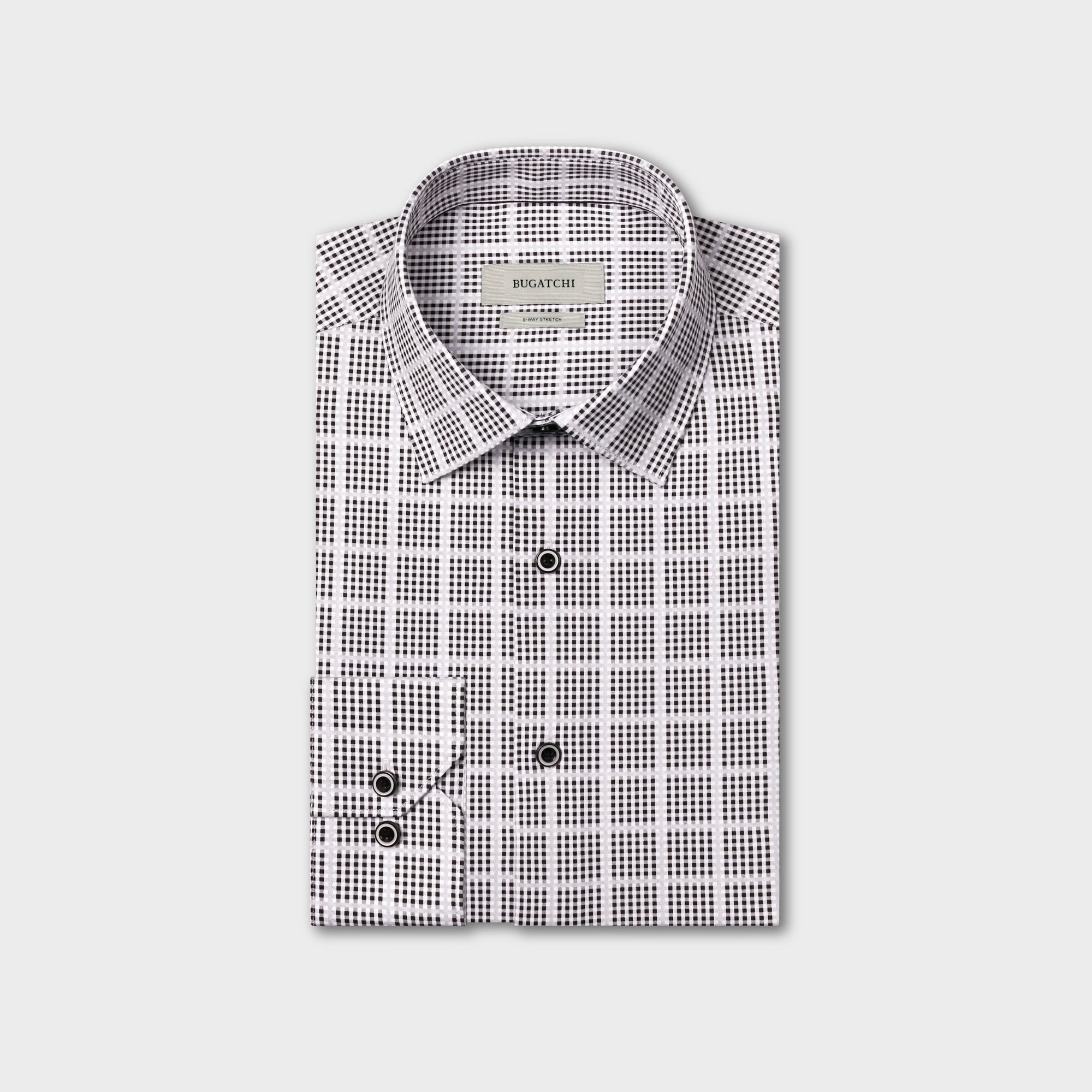 James OoohCotton Windopane Shirt
