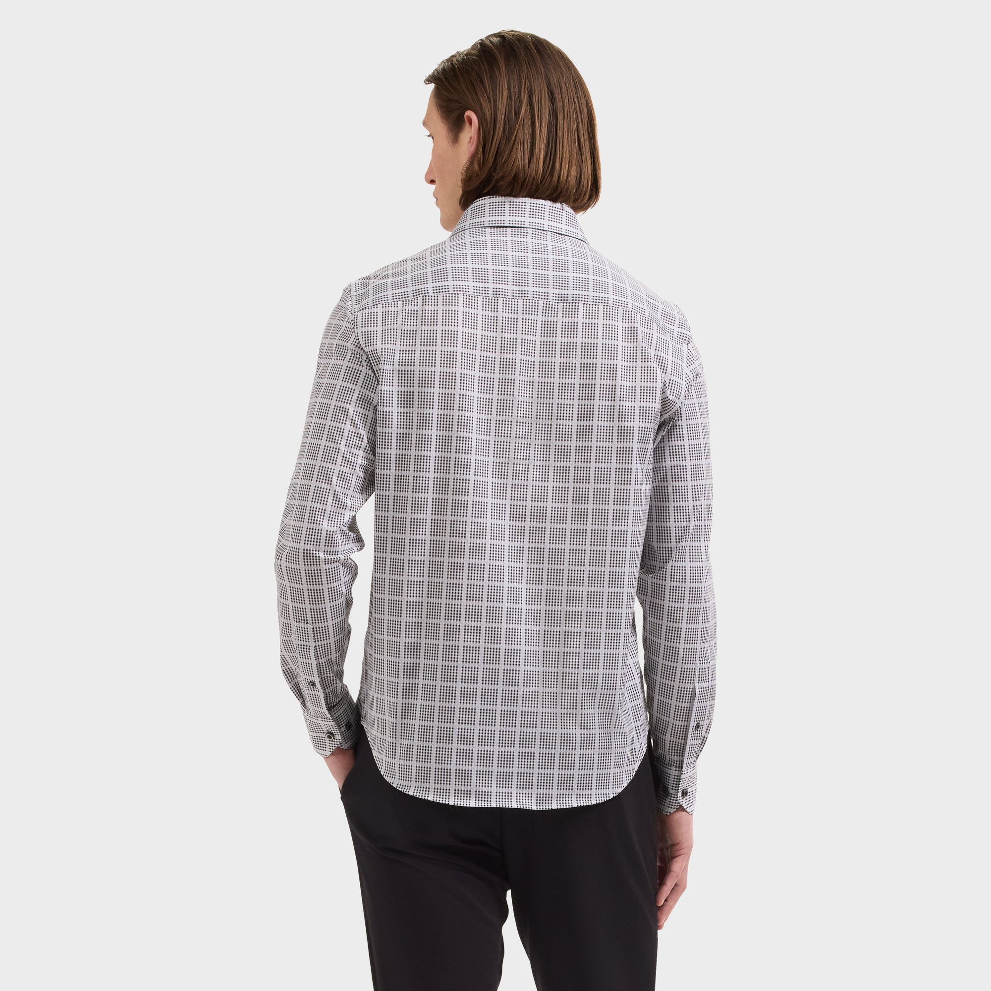 James OoohCotton Windopane Shirt