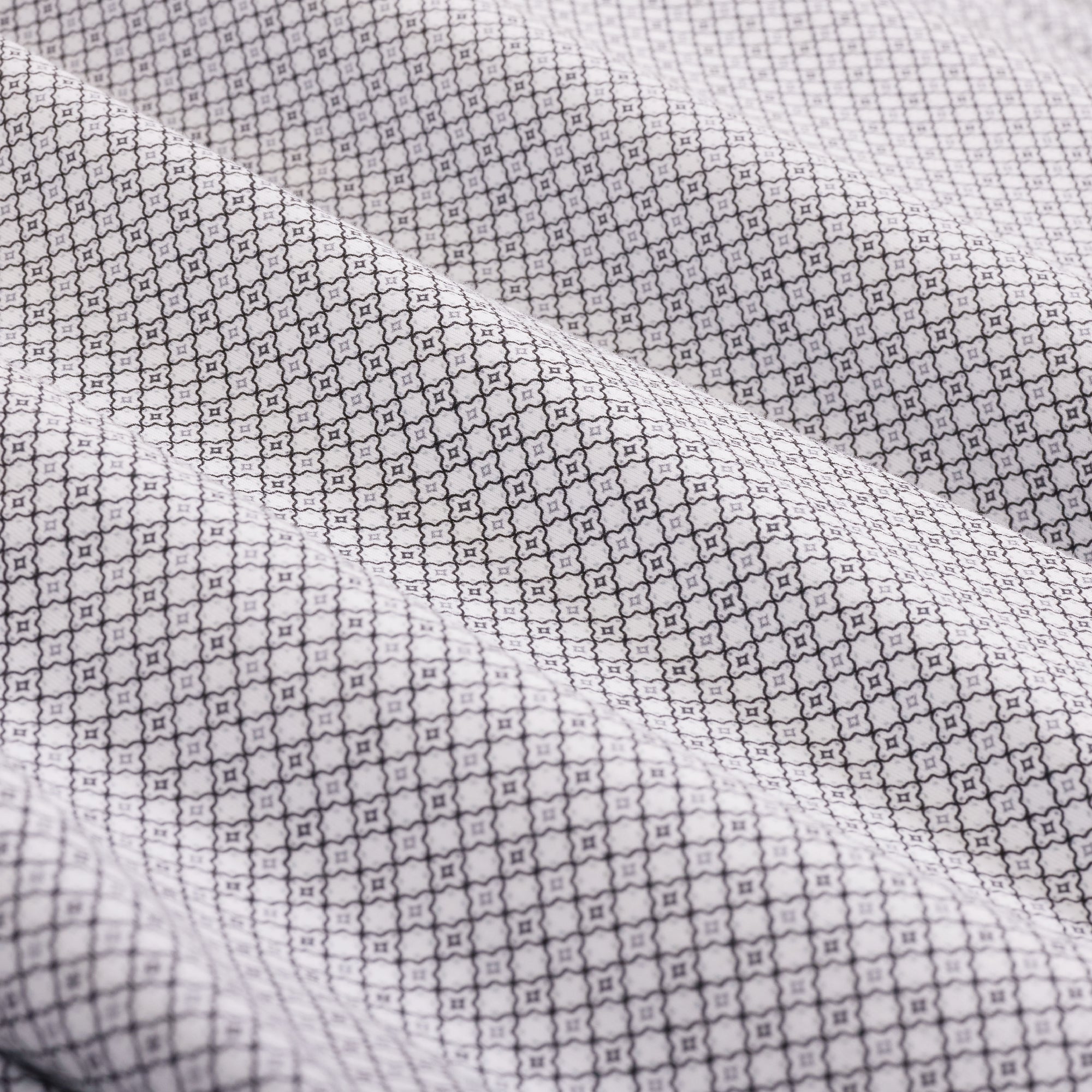 Miles OoohCotton Geometric Short-Sleeve Shirt