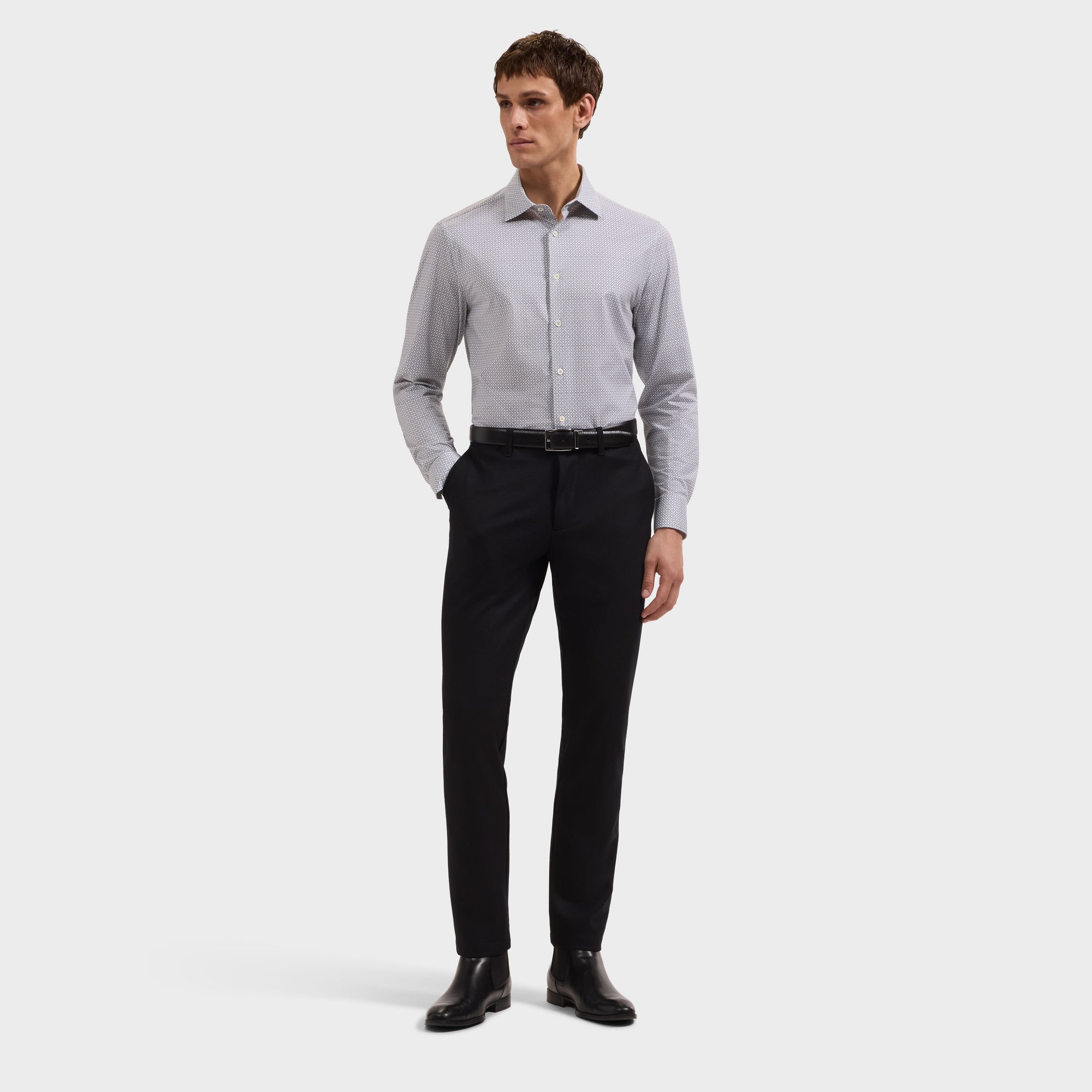 James OoohCotton Geometric Shirt
