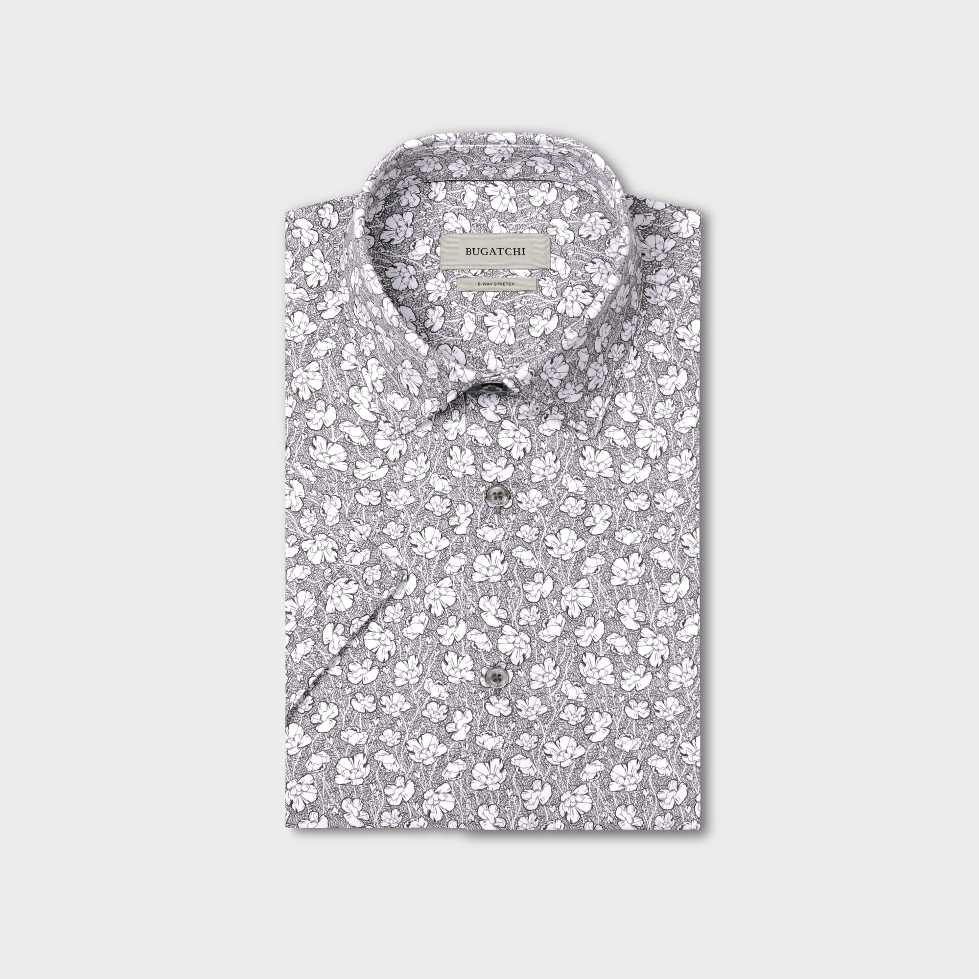 Miles OoohCotton Floral Short-Sleeve Shirt