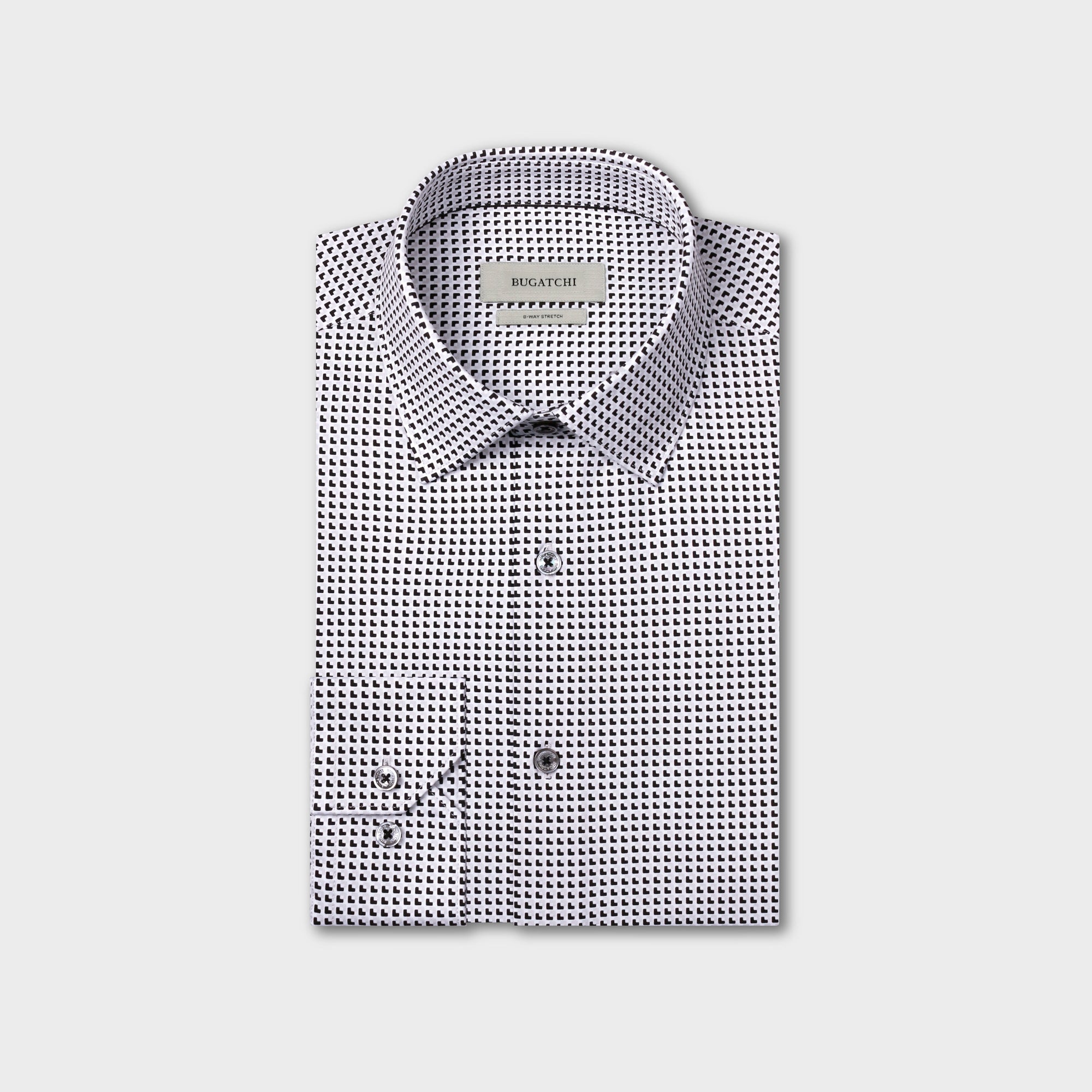 James OoohCotton Geometric Shirt